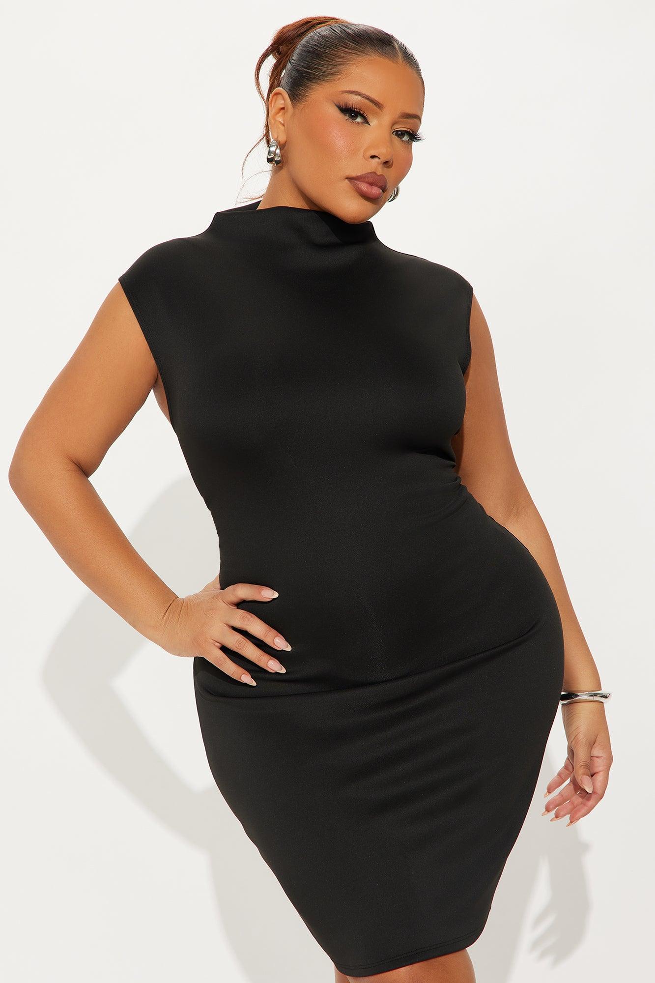 Angelie Sleeveless Mini Dress - Black Female Product Image