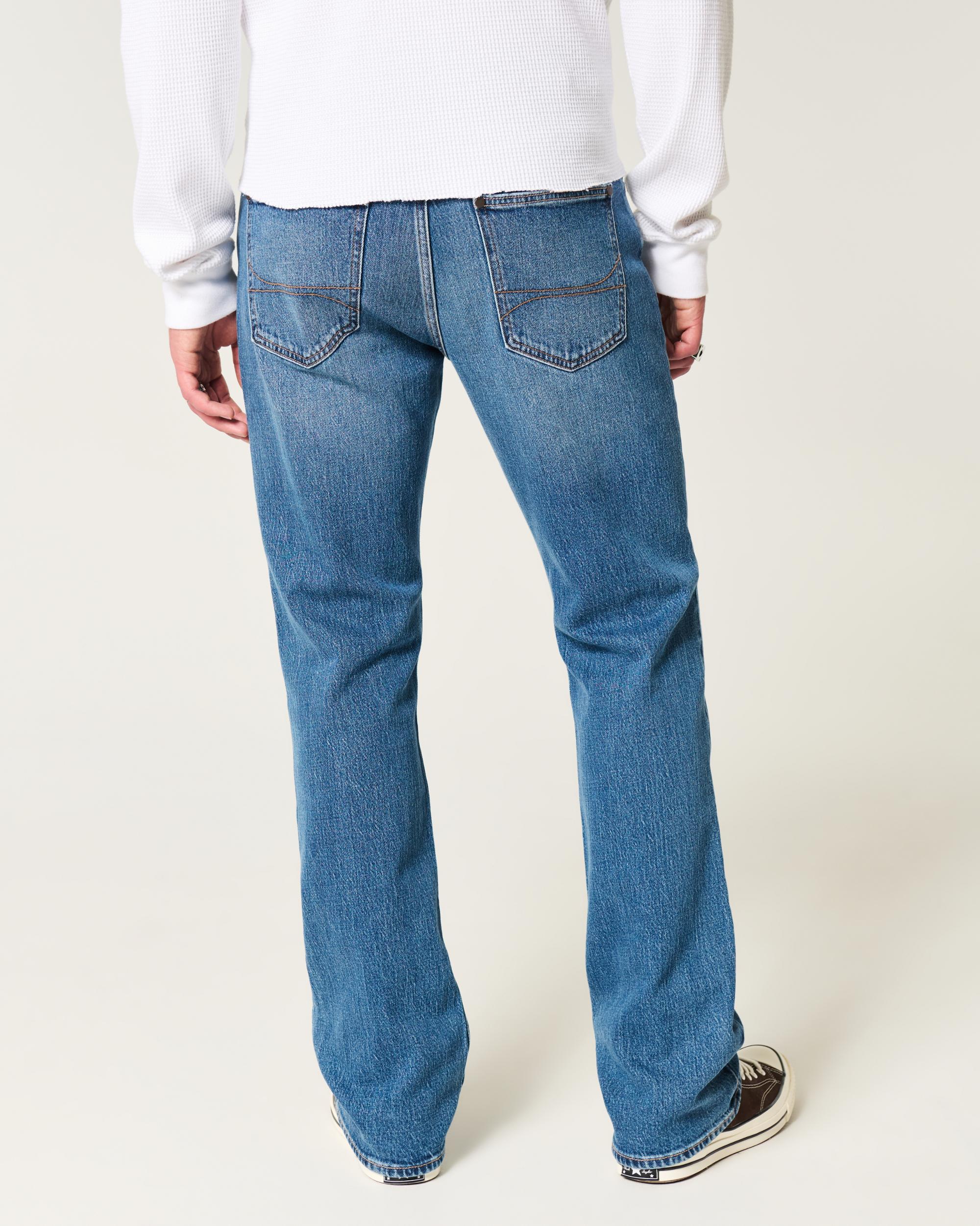 Dark Wash Bootcut Jeans Product Image