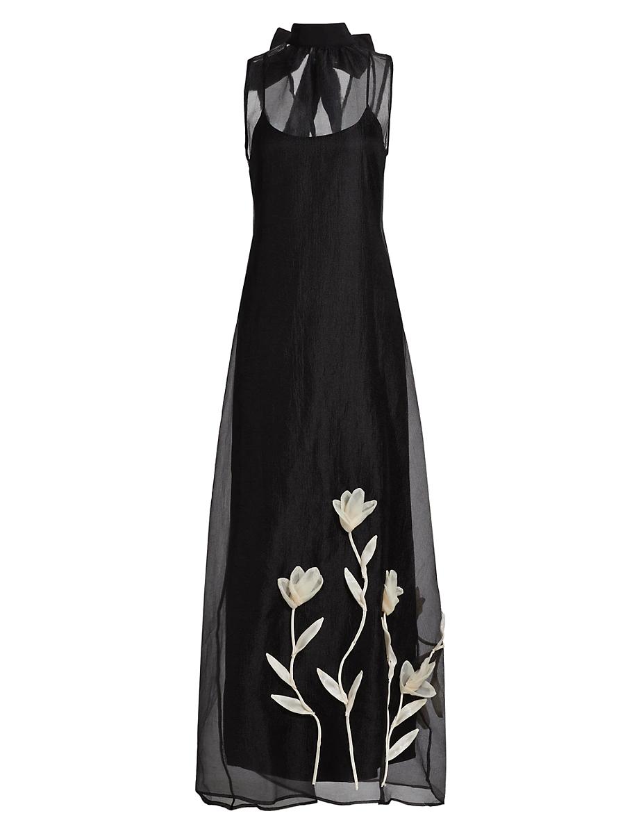 Womens Albee Chiffon Maxi Dress Product Image