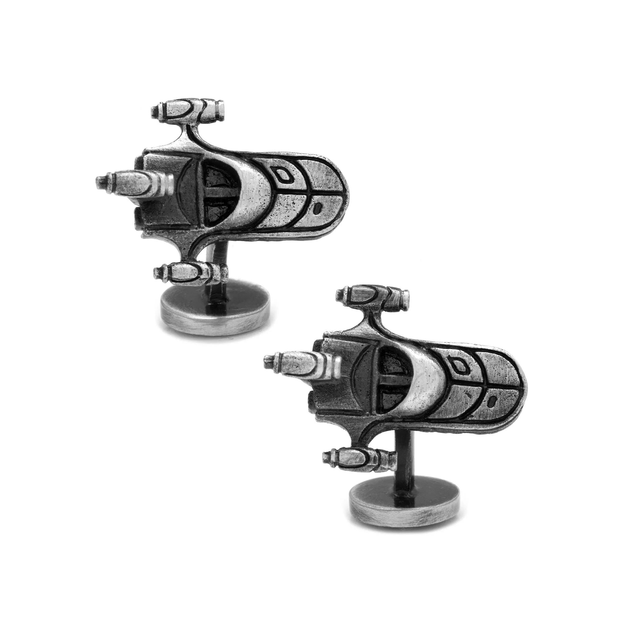 Men's Cuff Links, Inc. Star Wars Land Speeder Cuff Links, Silver Product Image