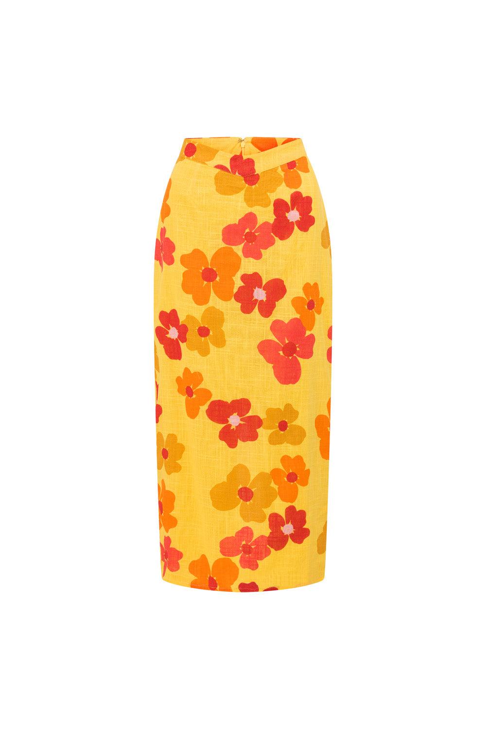 Serina Midi Skirt Product Image