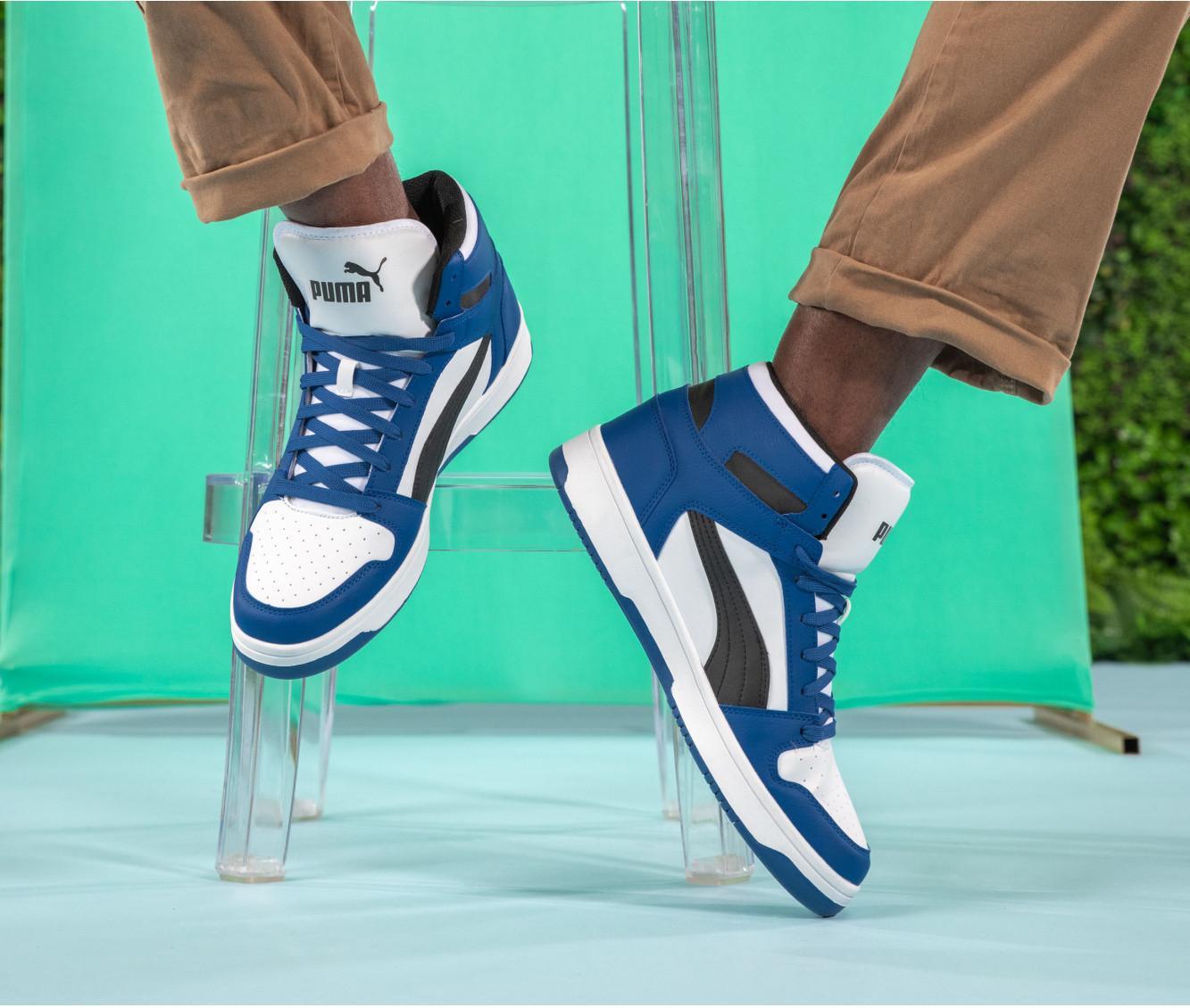 Men's Puma Rebound Layup SL High-Top Sneakers Product Image