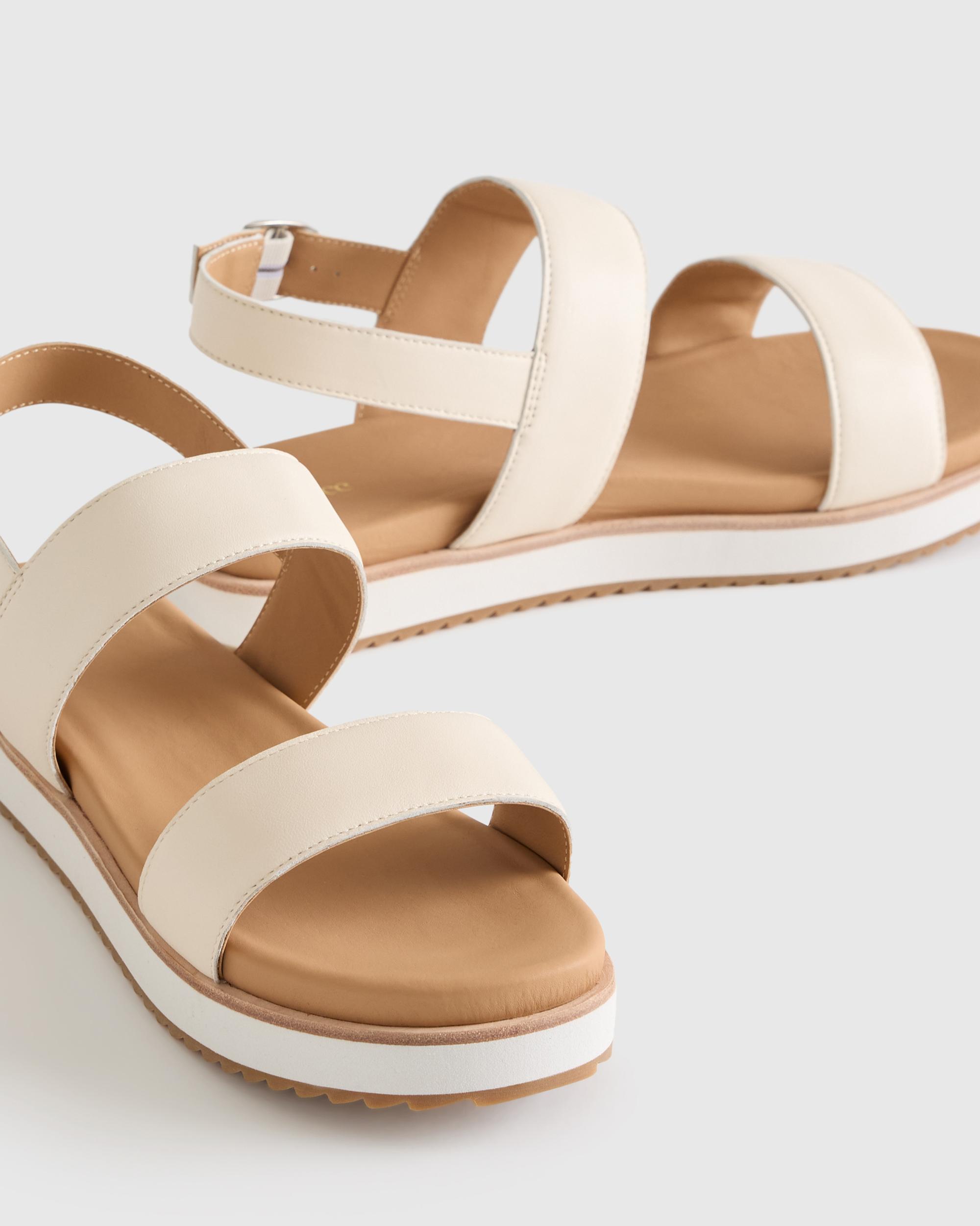 Quince | Women's Italian Leather Platform Sandal Product Image