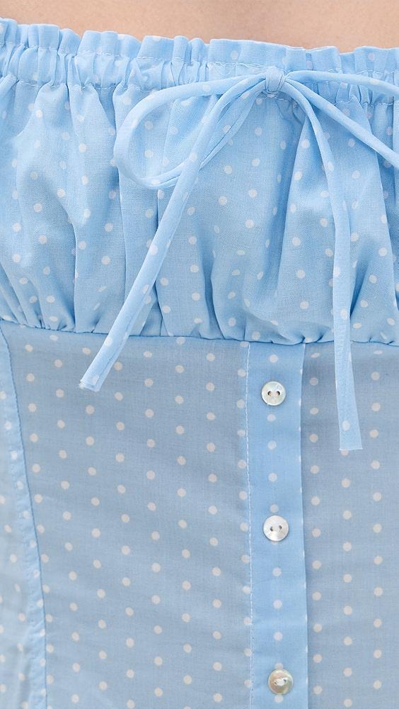 Frankies Bikinis Christabelle Gauze Dress | Shopbop Product Image