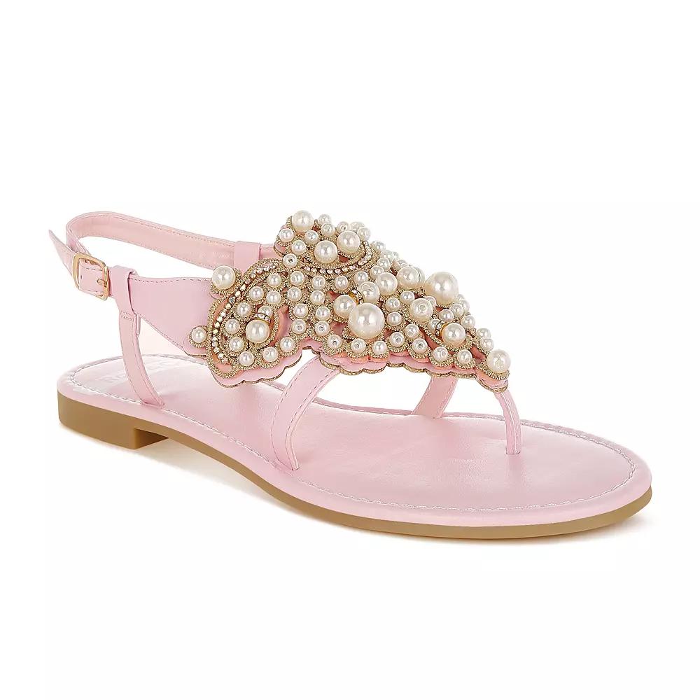 Rag & Co Nayasa Women's Sandals, Size: 7.5, Pink Product Image