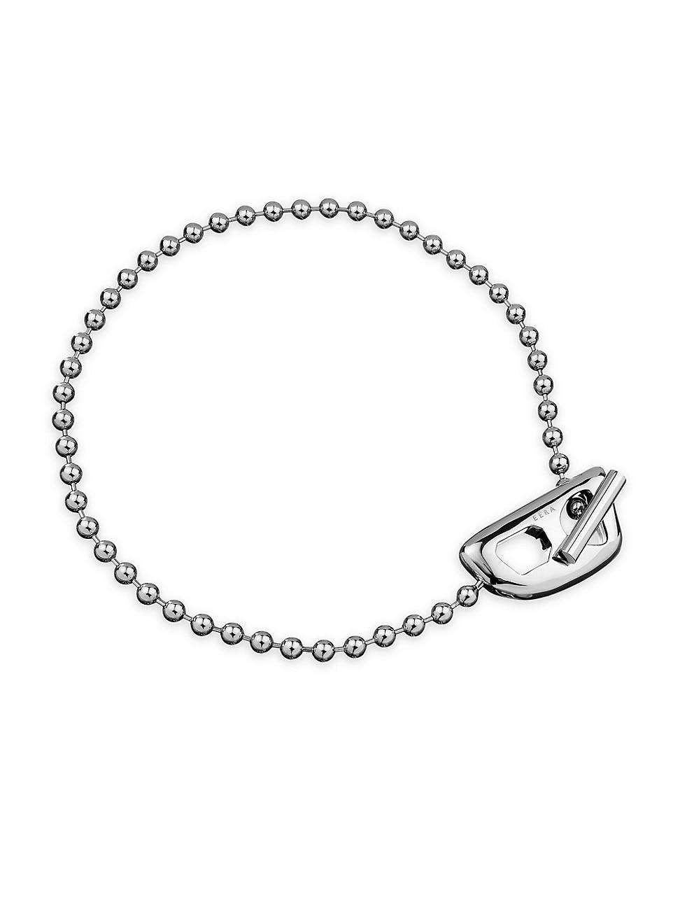 Womens Maga Circe Sterling Silver Stone Necklace Product Image
