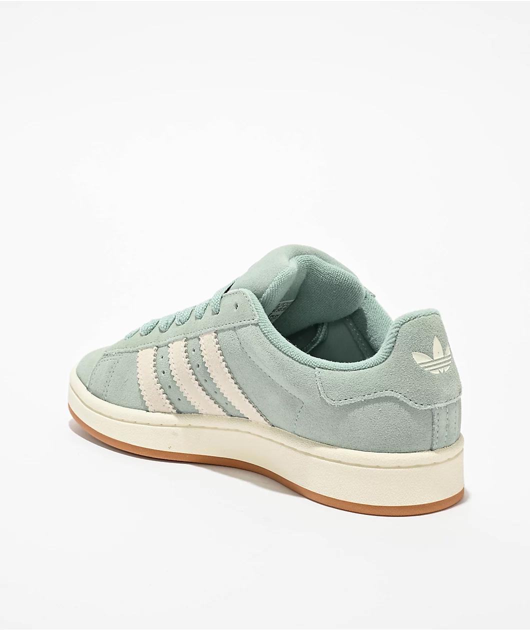 adidas Originals Campus 00s Hazy Green & Off White Shoes Product Image