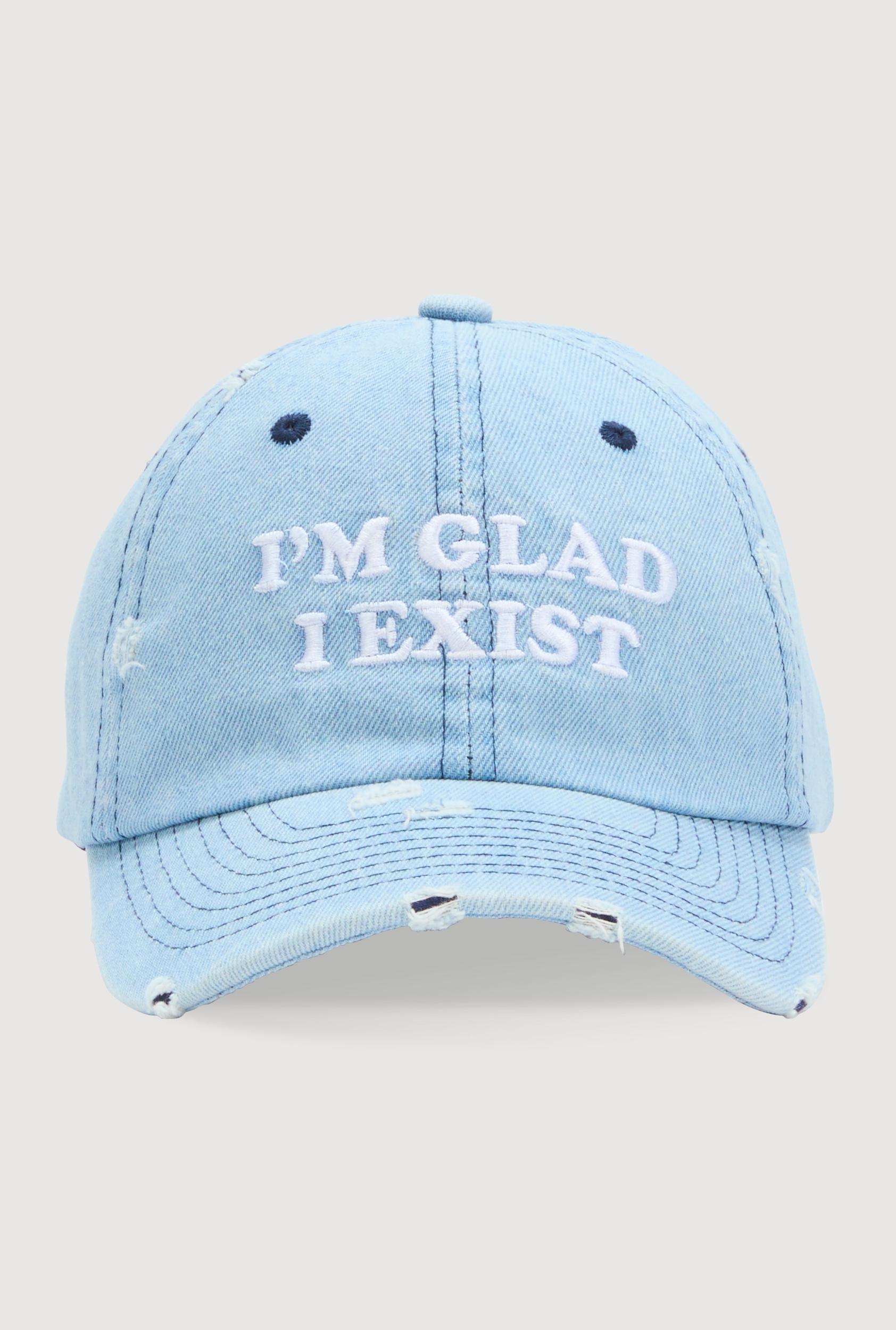 Im Glad I Exist Baseball Cap Female Product Image