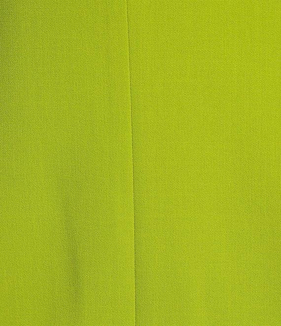 Kasper Crepe Sleeveless Round Neck Multi Seam Sheath Dress Product Image