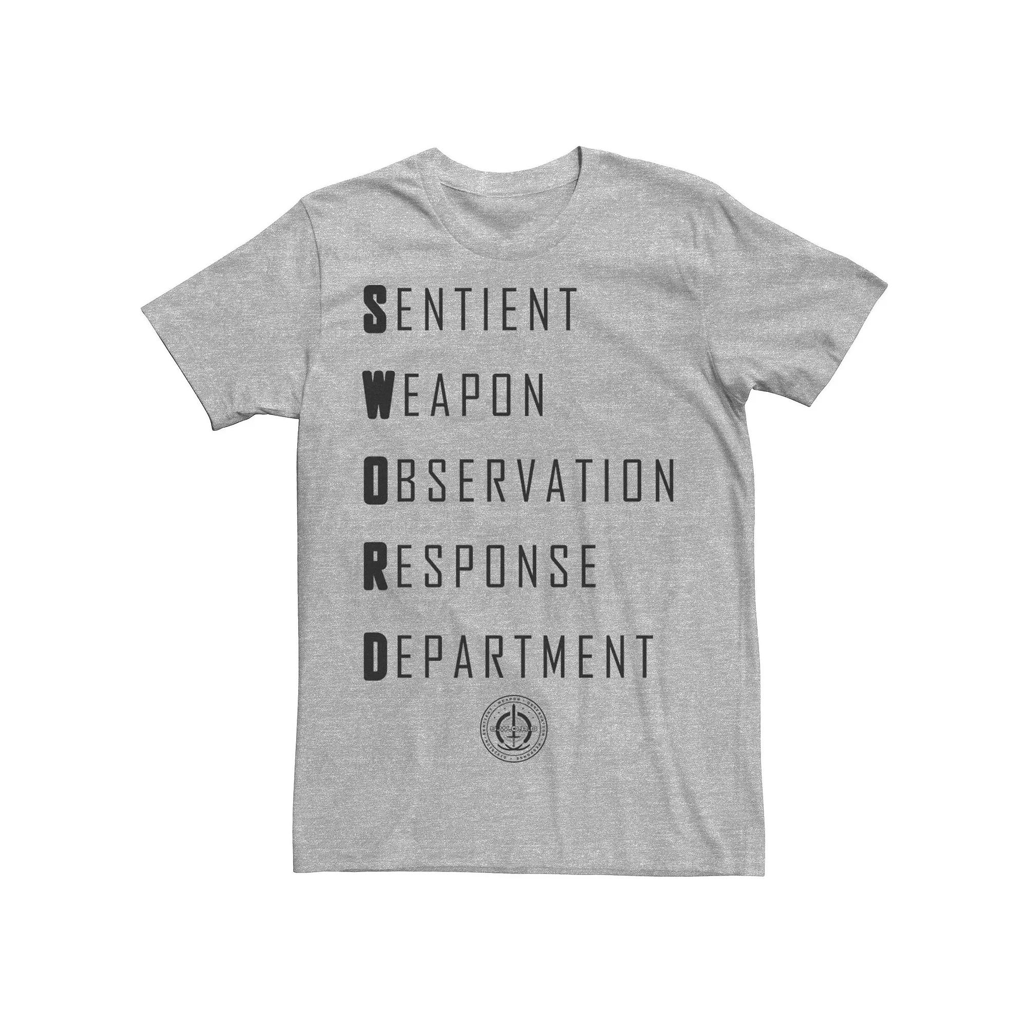 Men's Marvel WandaVision Sword Acronym Text Tee,  Product Image