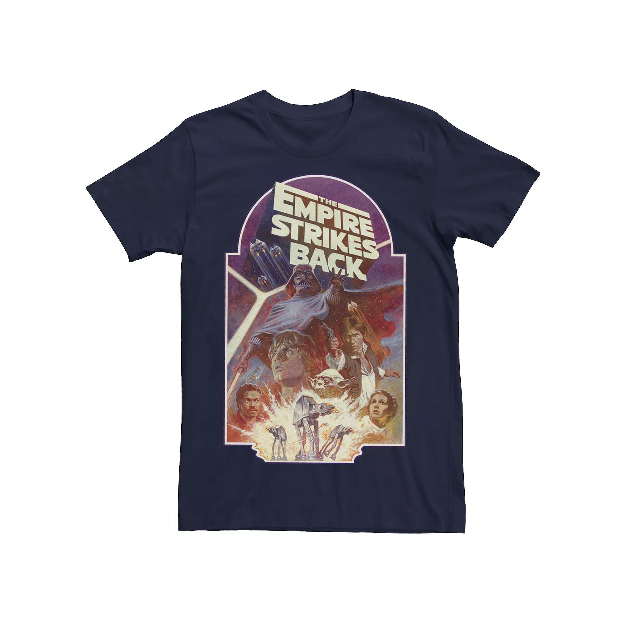 Men's Star Wars Empire Strikes Back Collage Poster Tee,  Product Image