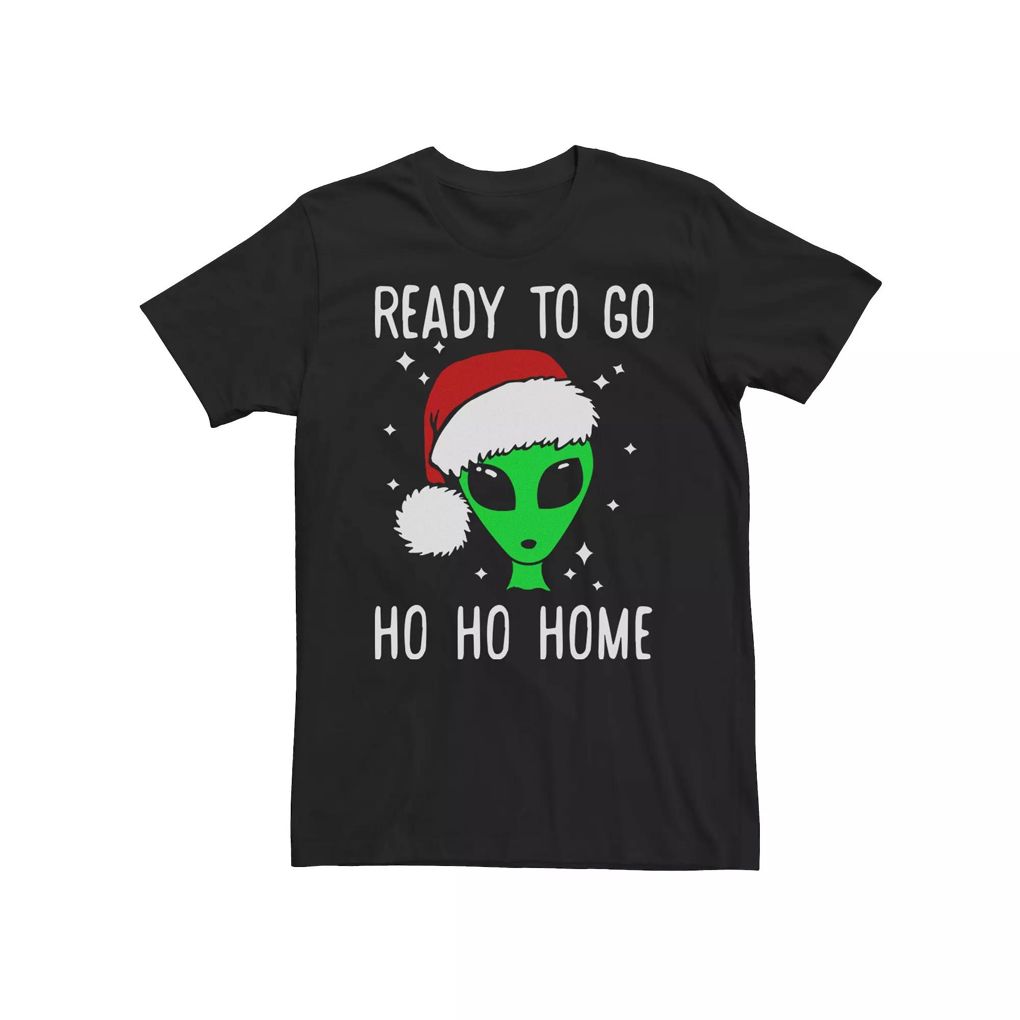 Men's Ready To Go Ho Ho Home Graphic Tee,  Product Image