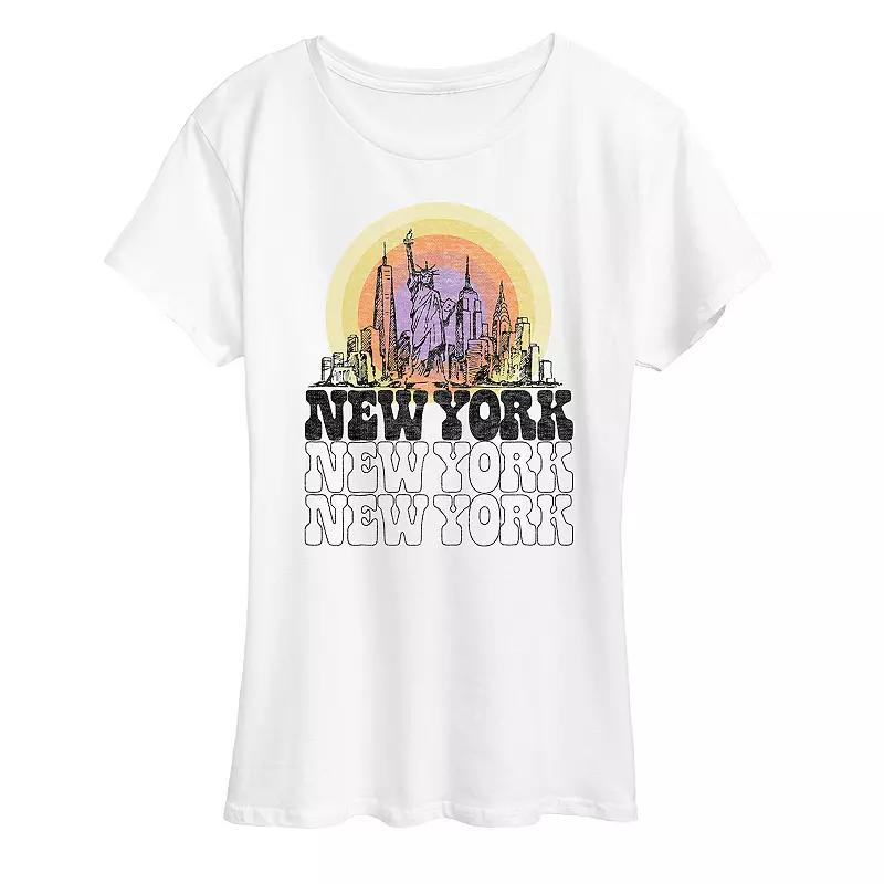Women's New York Vintage Graphic Tee,  Product Image