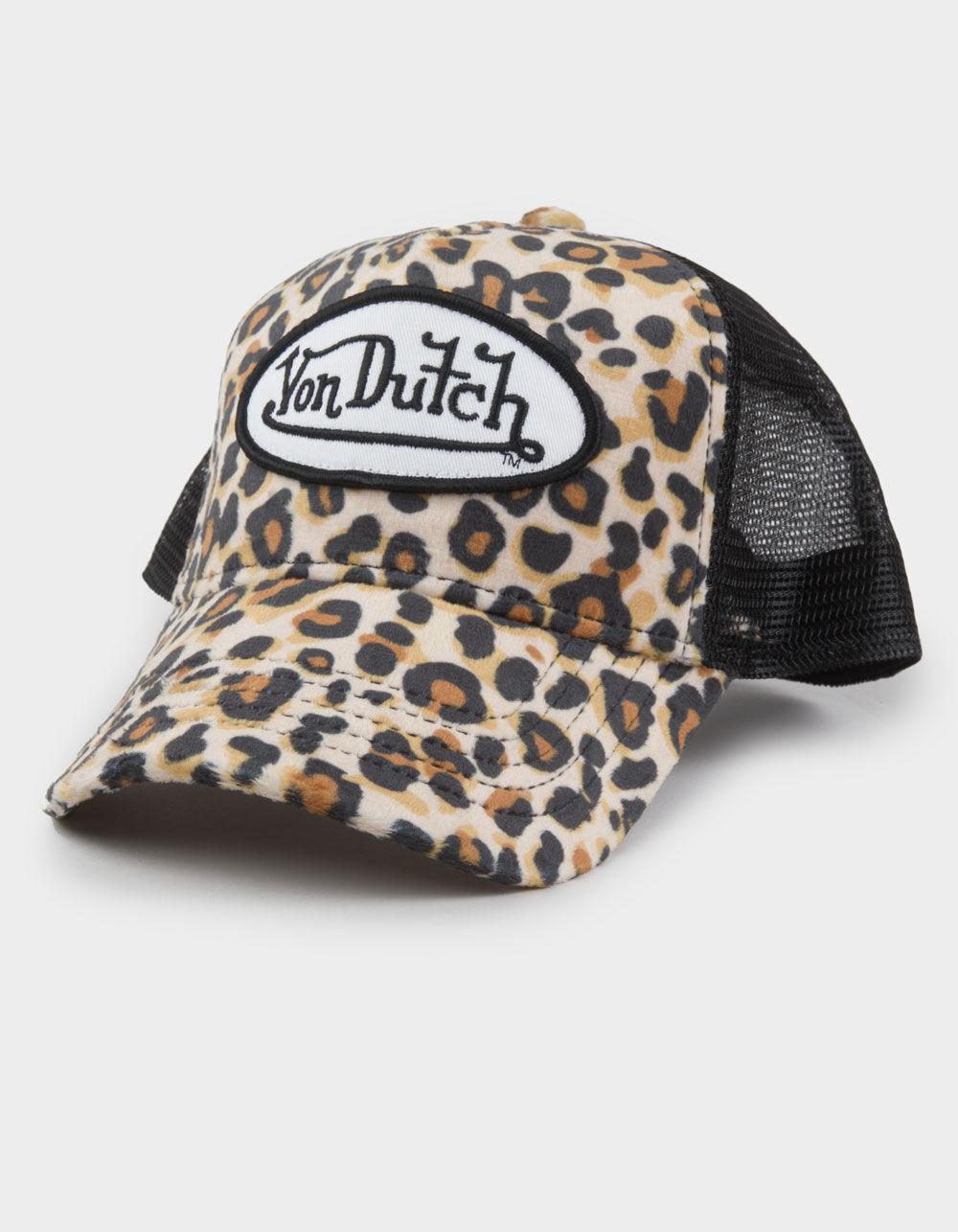 VON DUTCH Vanimal Trucker Hat - CHEETAH Product Image