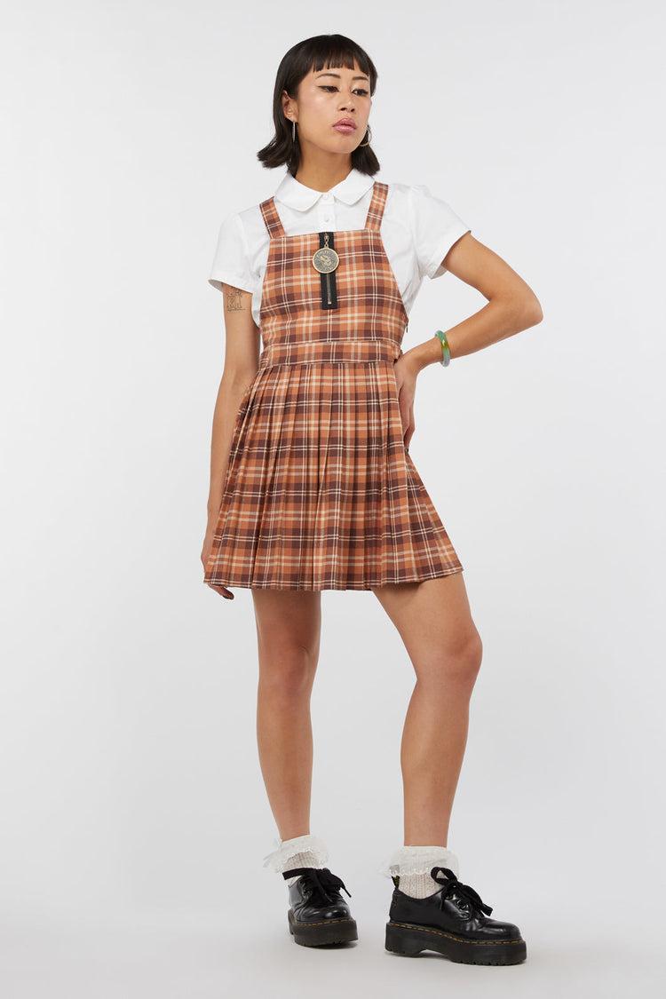 Looking Glass Tartan Pinafore Product Image
