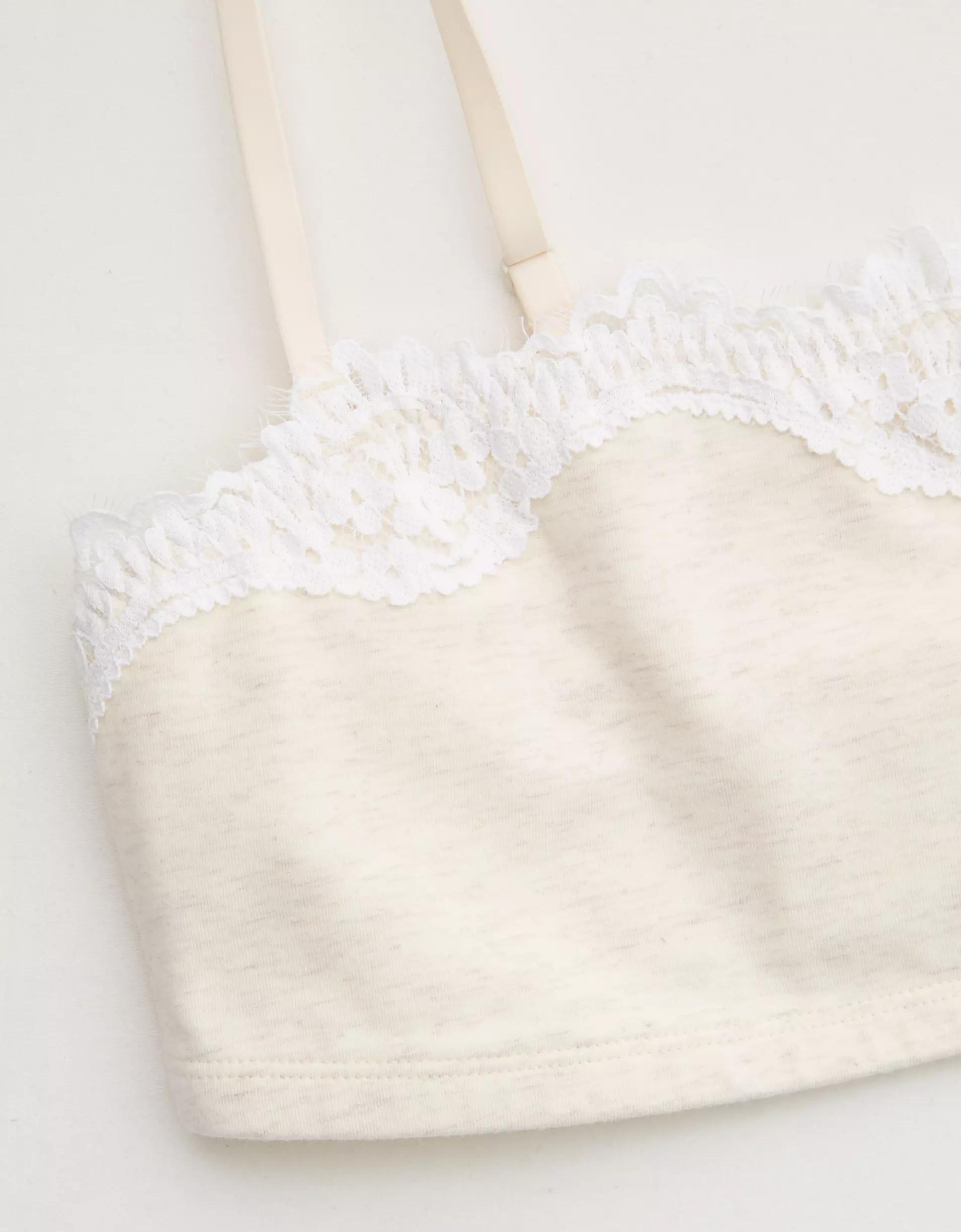 Superchill Cotton Lace Bralette Product Image
