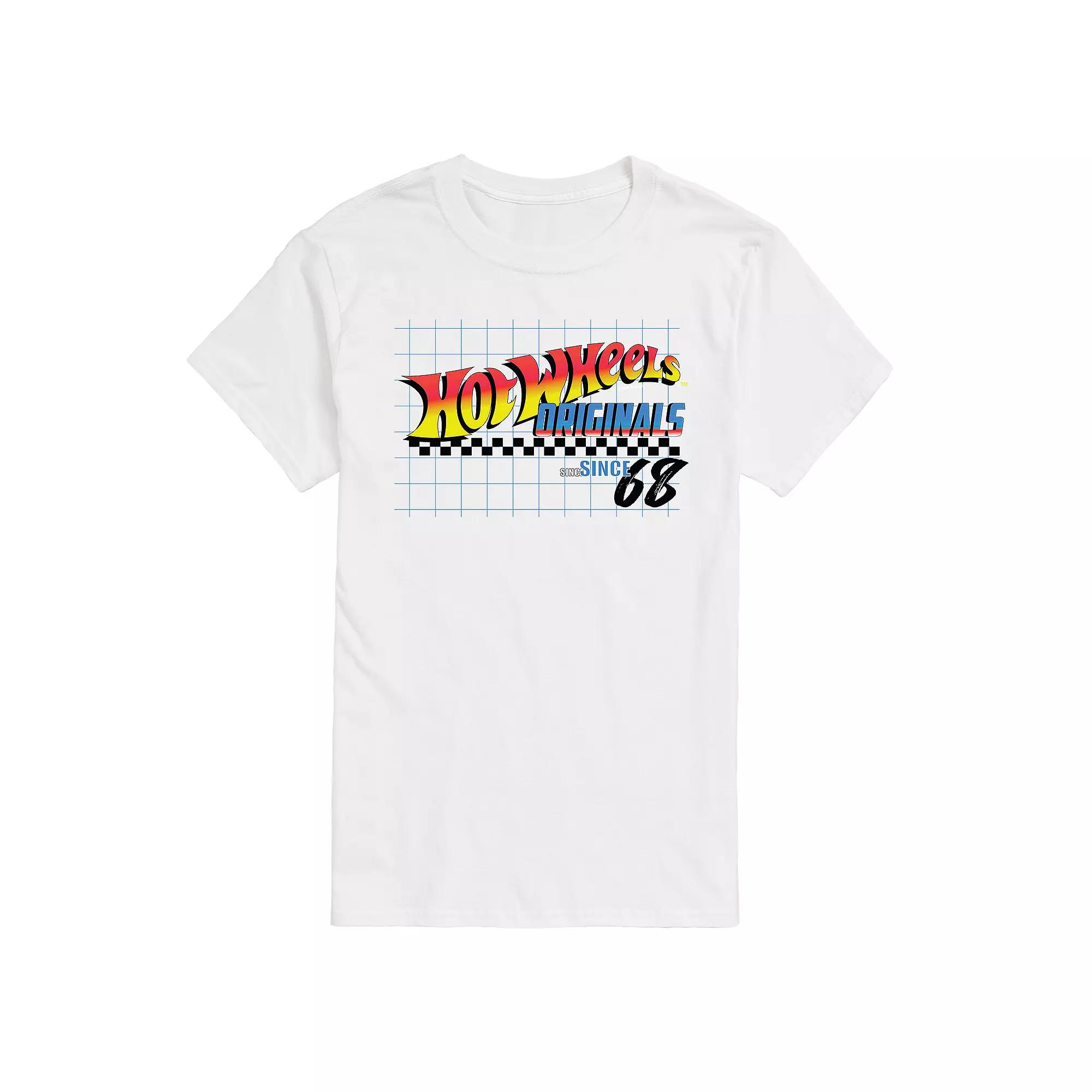 Men's Hot Wheels Originals Grid Tee,  Product Image