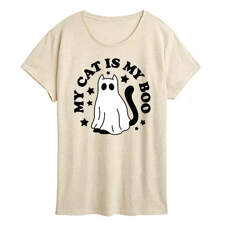 Women's My Cat Is My Boo Graphic Tee,  Product Image