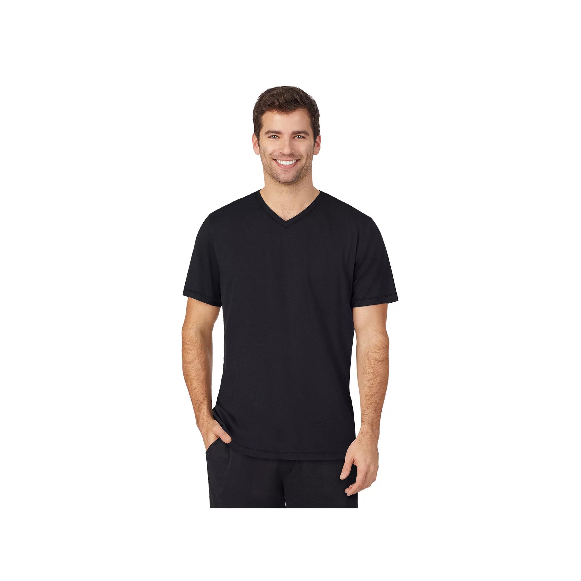Men's Cuddl Duds® Far-Infrared Enhance V-Neck Pajama Tee,  Product Image
