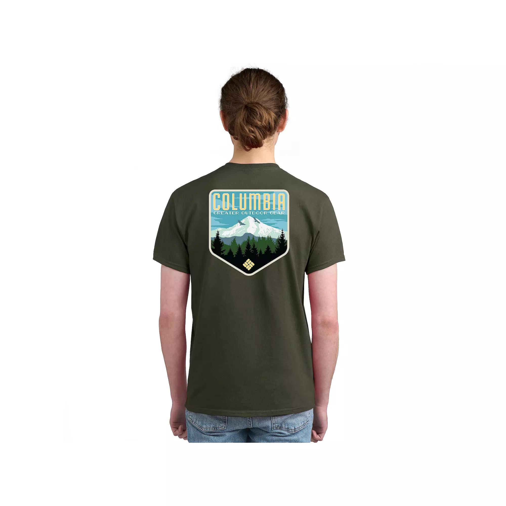 Men's Columbia Adventure Print Short Sleeve Graphic Tee,  Product Image