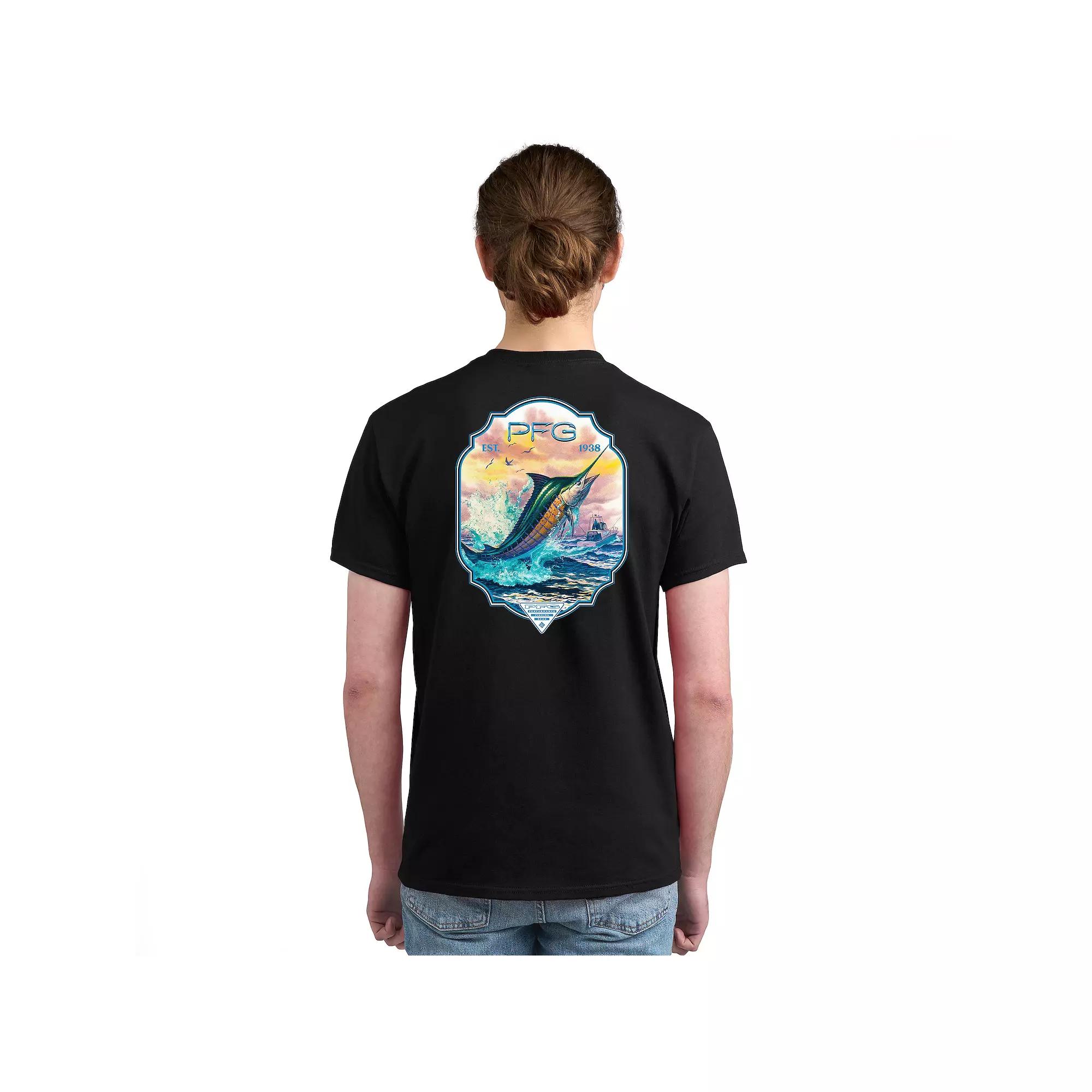 Men's Columbia PFG Short Sleeve Graphic Tee,  Product Image