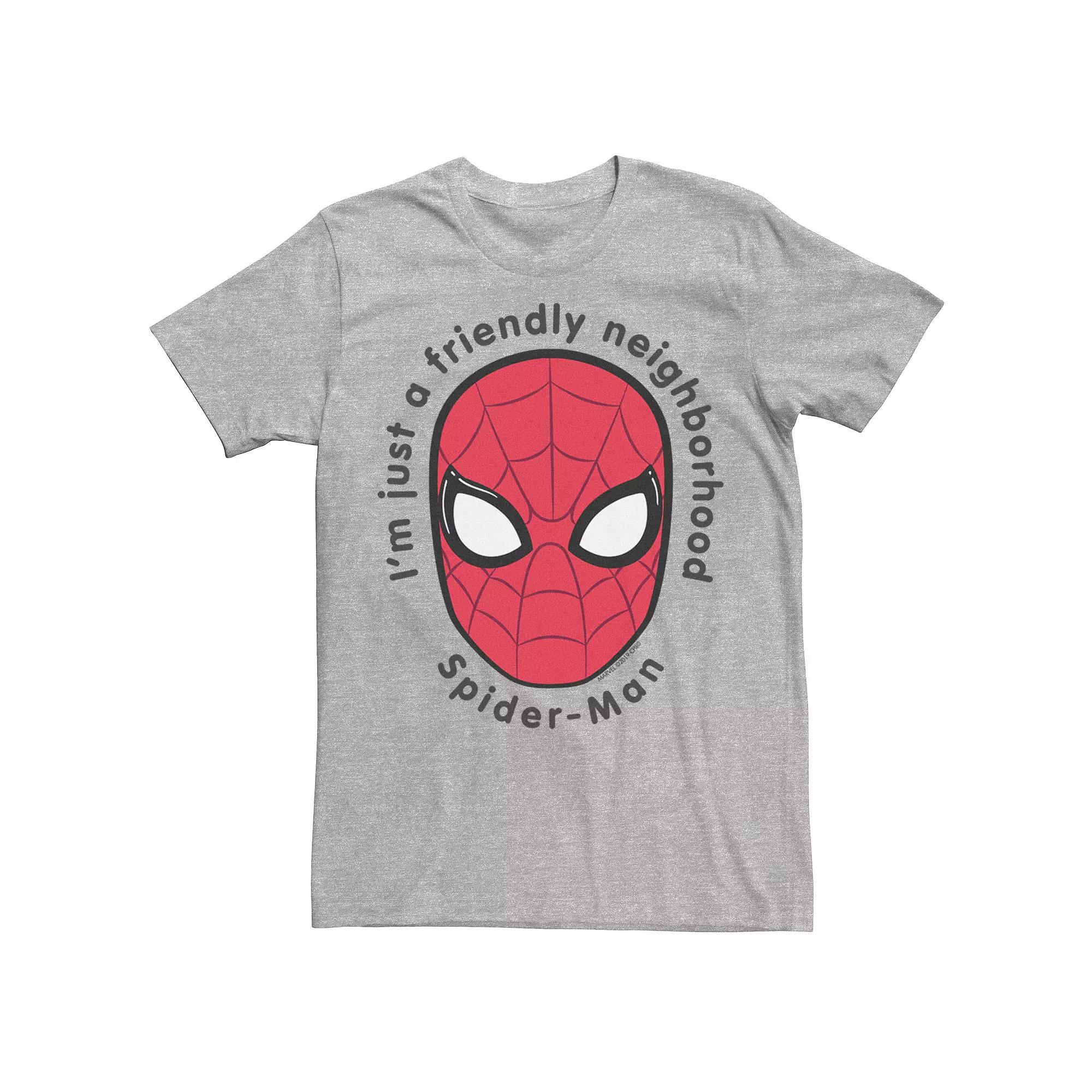 Men's Marvel Spider-Man Far From Home Friendly Neighborhood Hero Graphic Tee,  Product Image