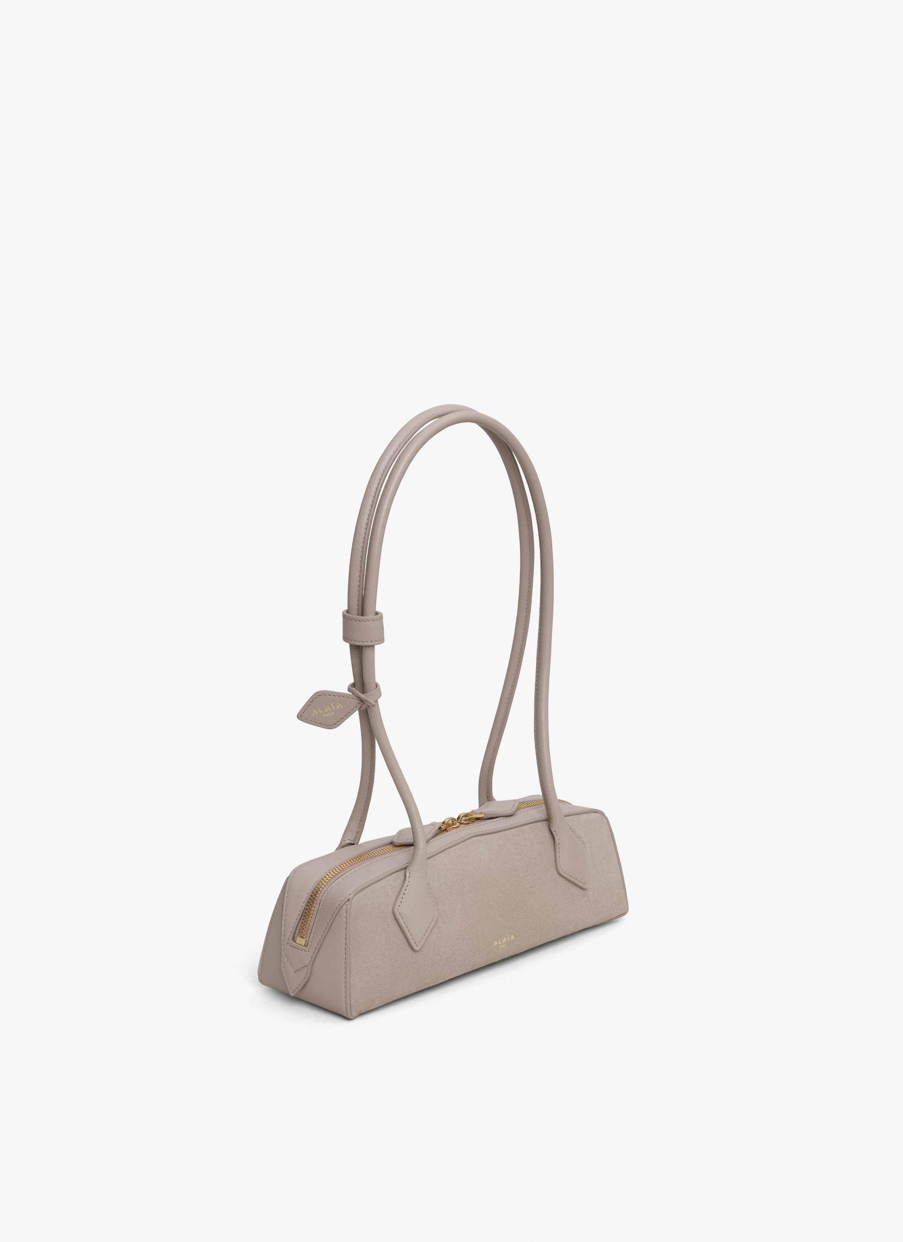 GREGE LE TECKEL SMALL BI-MATERIAL BAG IN LEATHER Product Image