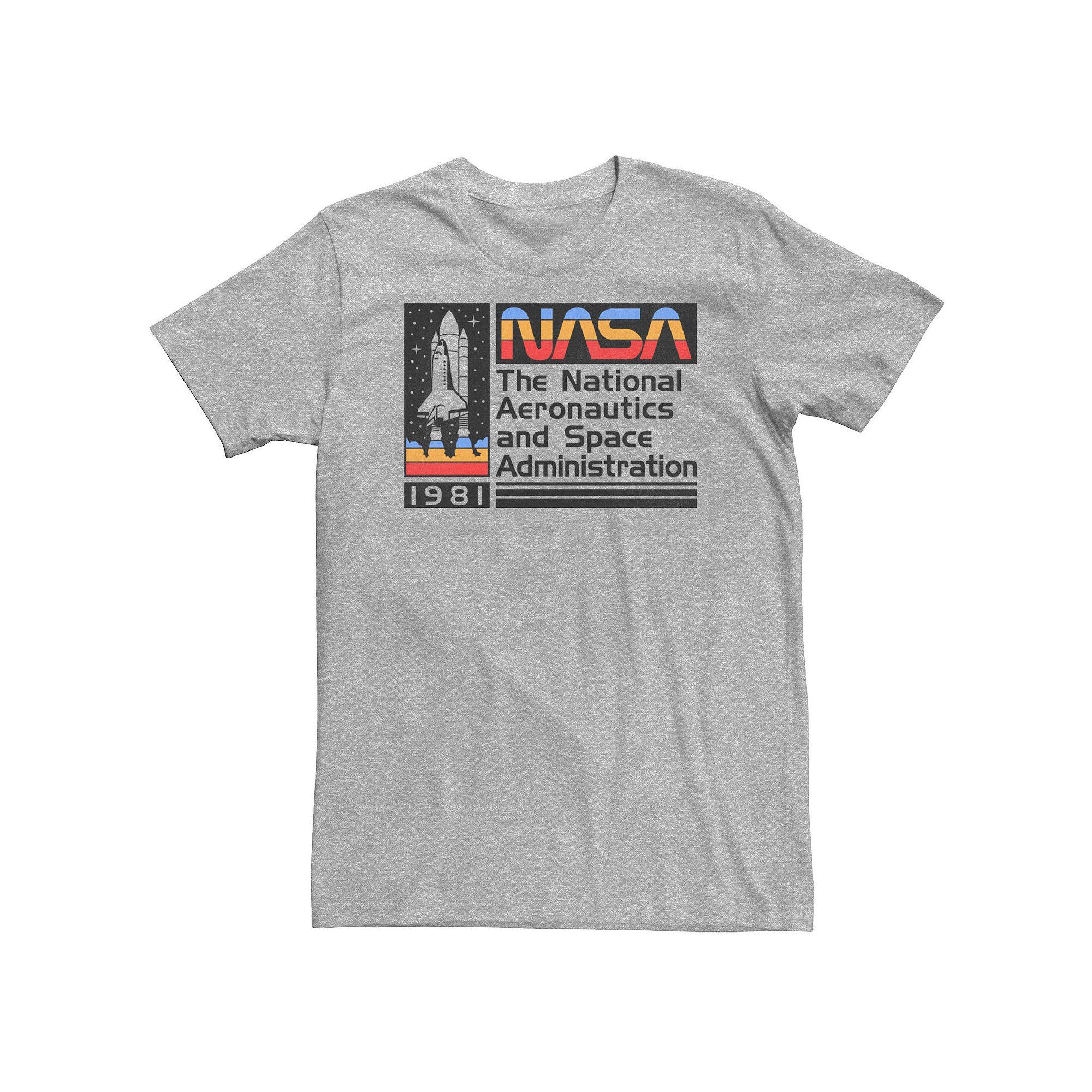 Big & Tall NASA Retro Logo Poster Tee, Men's,  Product Image