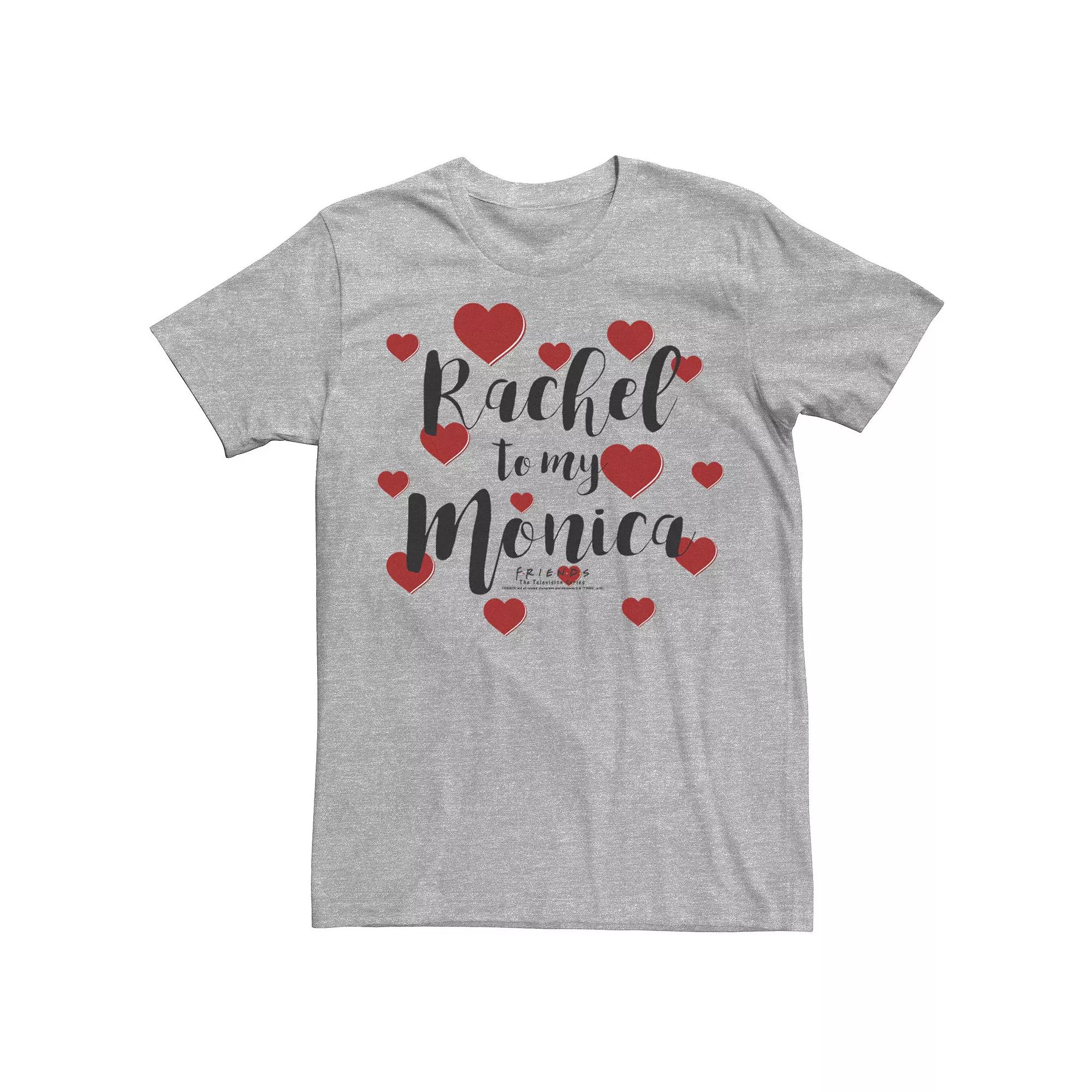 Men's Friends You're The Chandler To My Monica Hearts Tee,  Product Image
