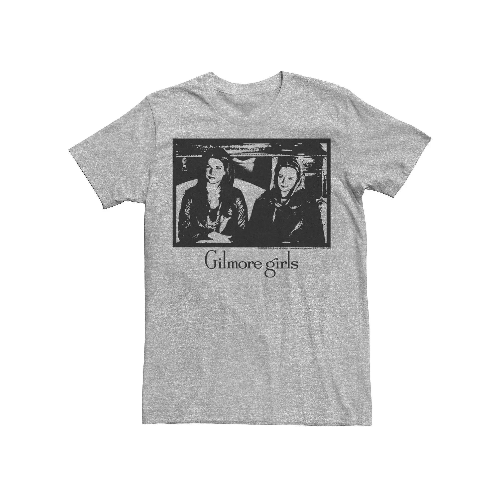 Men's Gilmore Girls Rory & Lorelai Portrait Tee,  Product Image