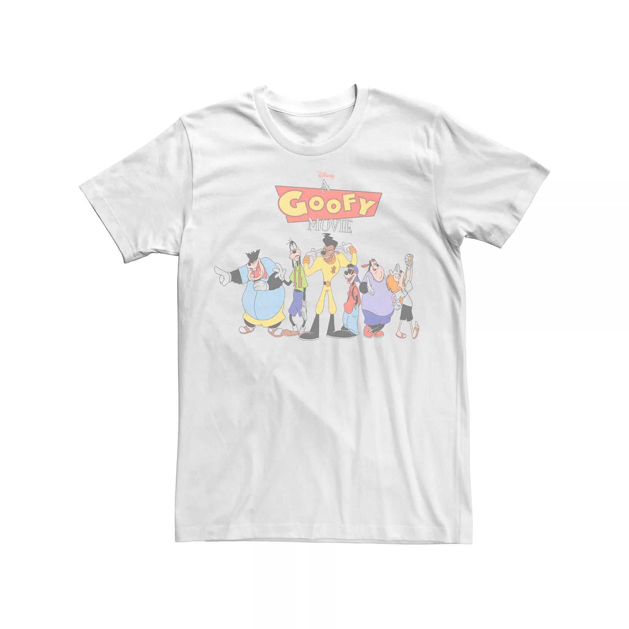 Men's A Goofy Movie Hyuck Hyuck Group Shot Tee,  Product Image