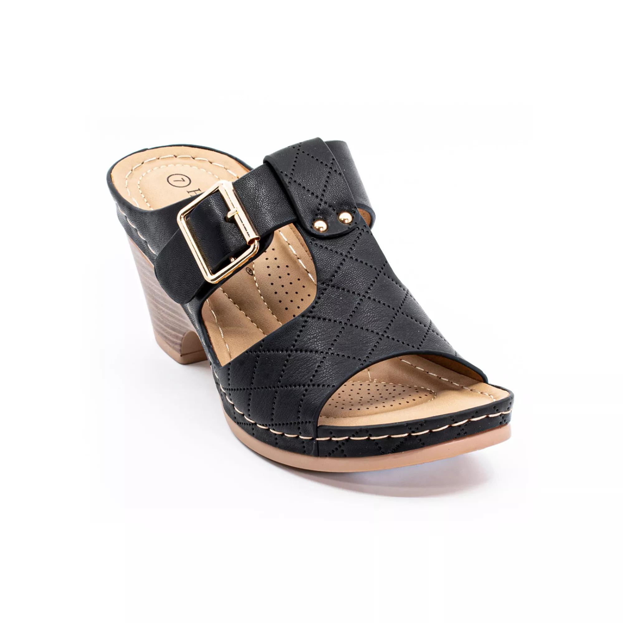 Henry Ferrera Party-200 Women's Dress Sandals, Size: 7.5, Black Product Image