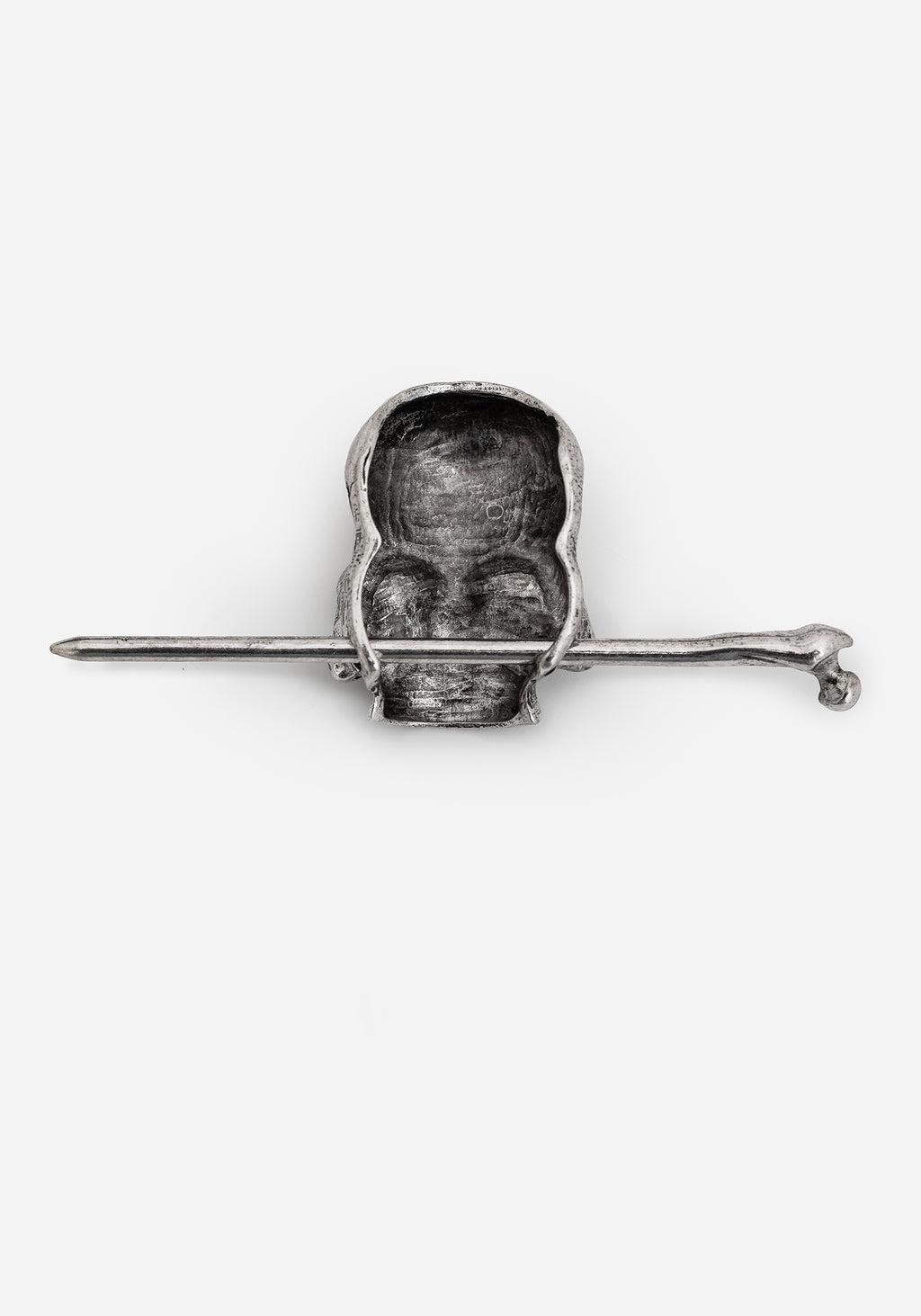Skull Hair Slide with Pin Product Image