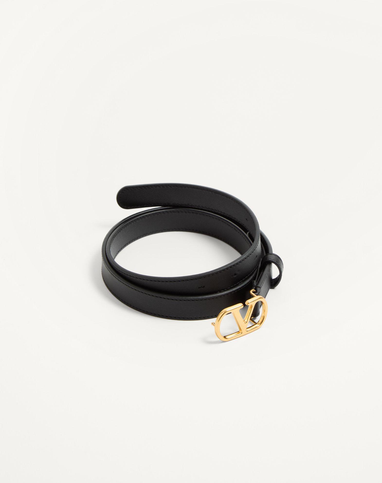 Vlogo Signature Belt In Shiny Calfskin 20 Mm Product Image