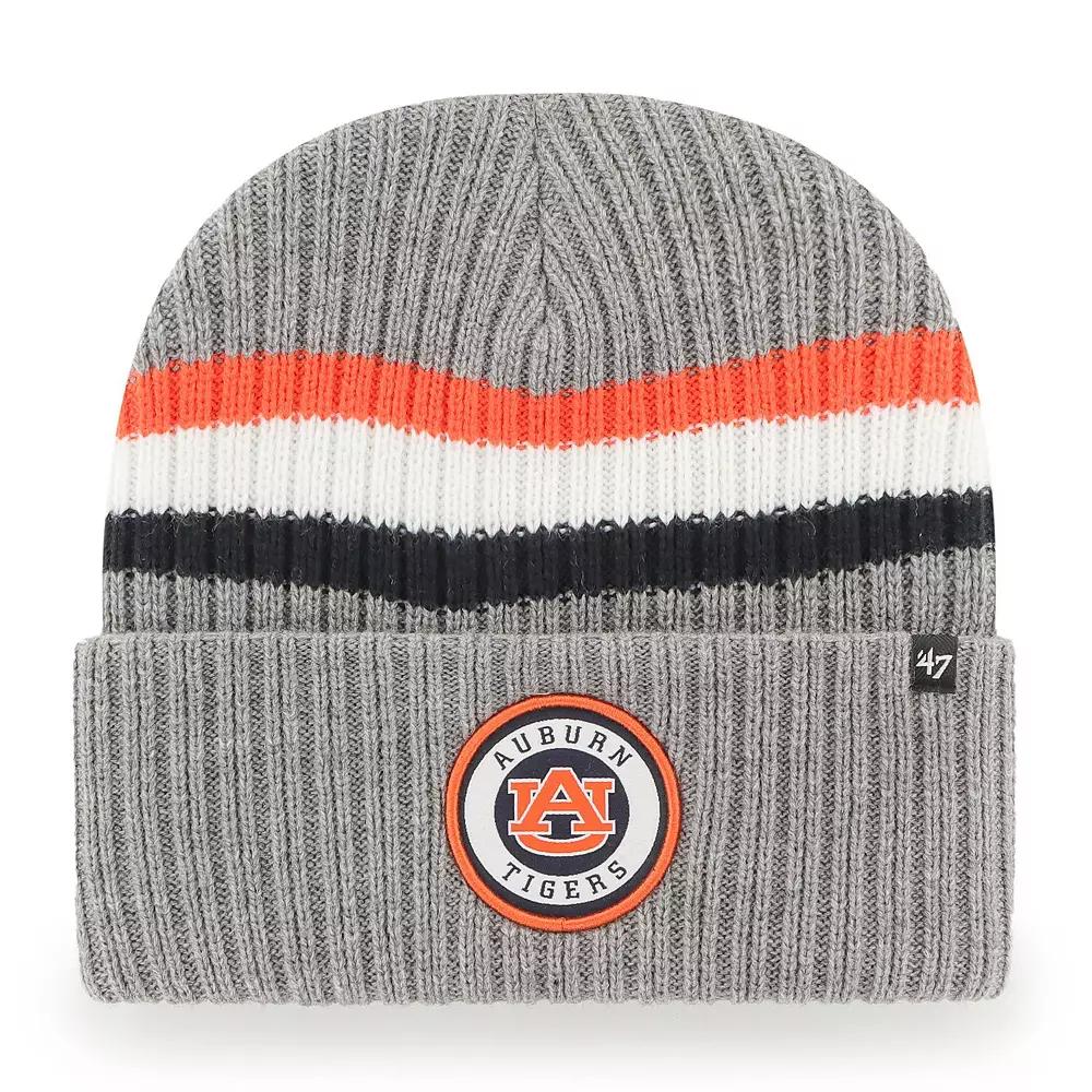 Men's '47 Charcoal Auburn Tigers Highline Cuffed Knit Product Image