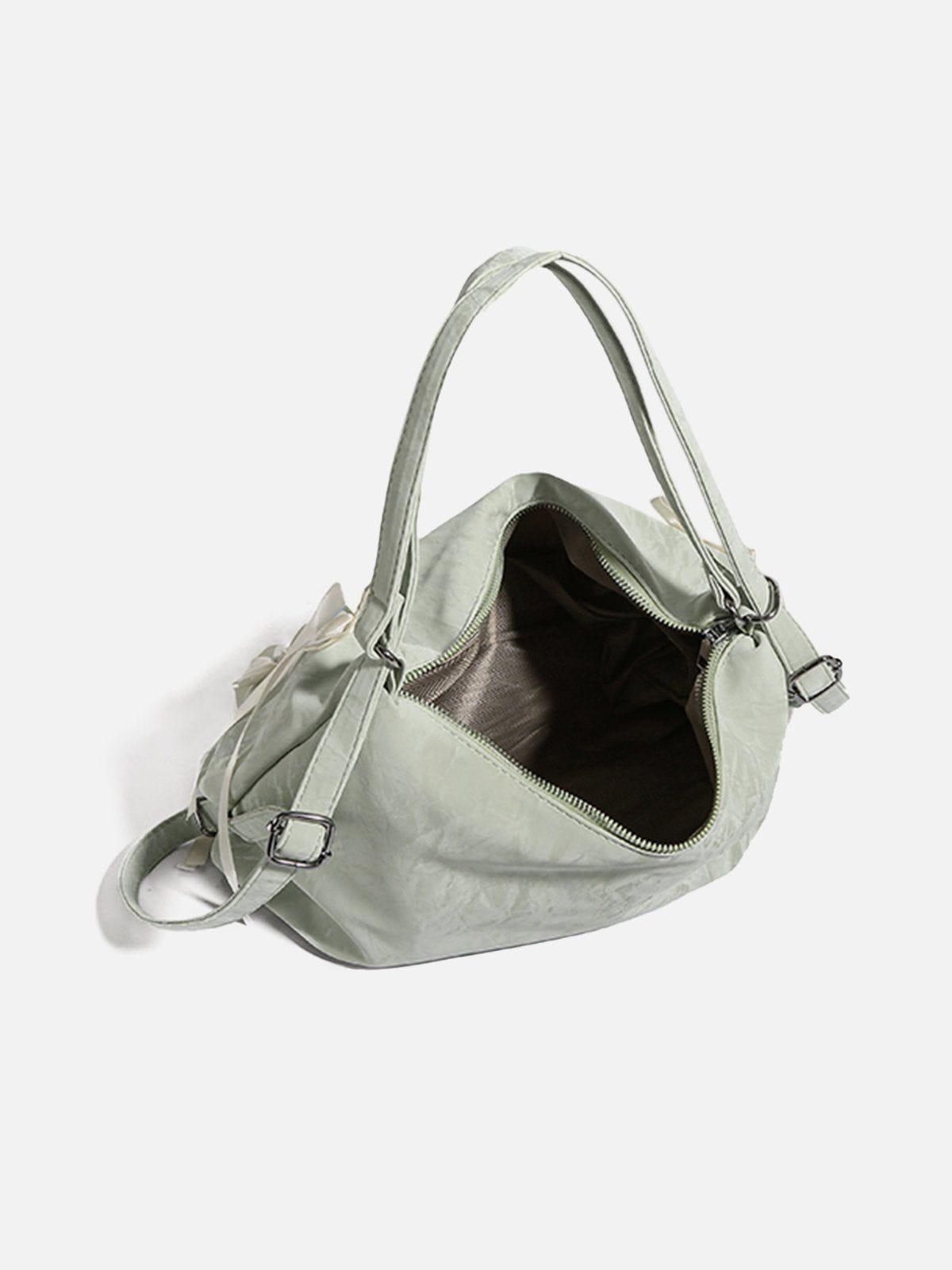 Bow Decoration Tote Bag Female Product Image