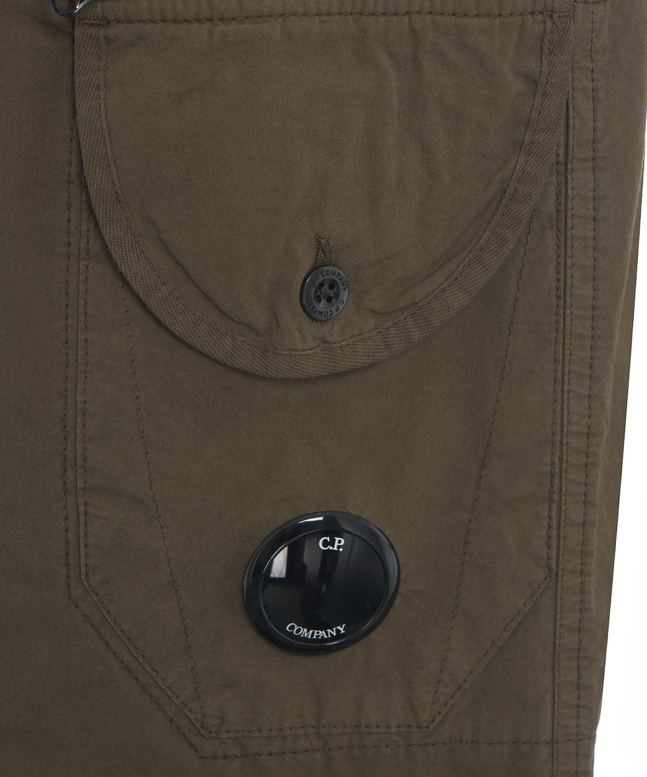 Cargo pants with logo patch Product Image