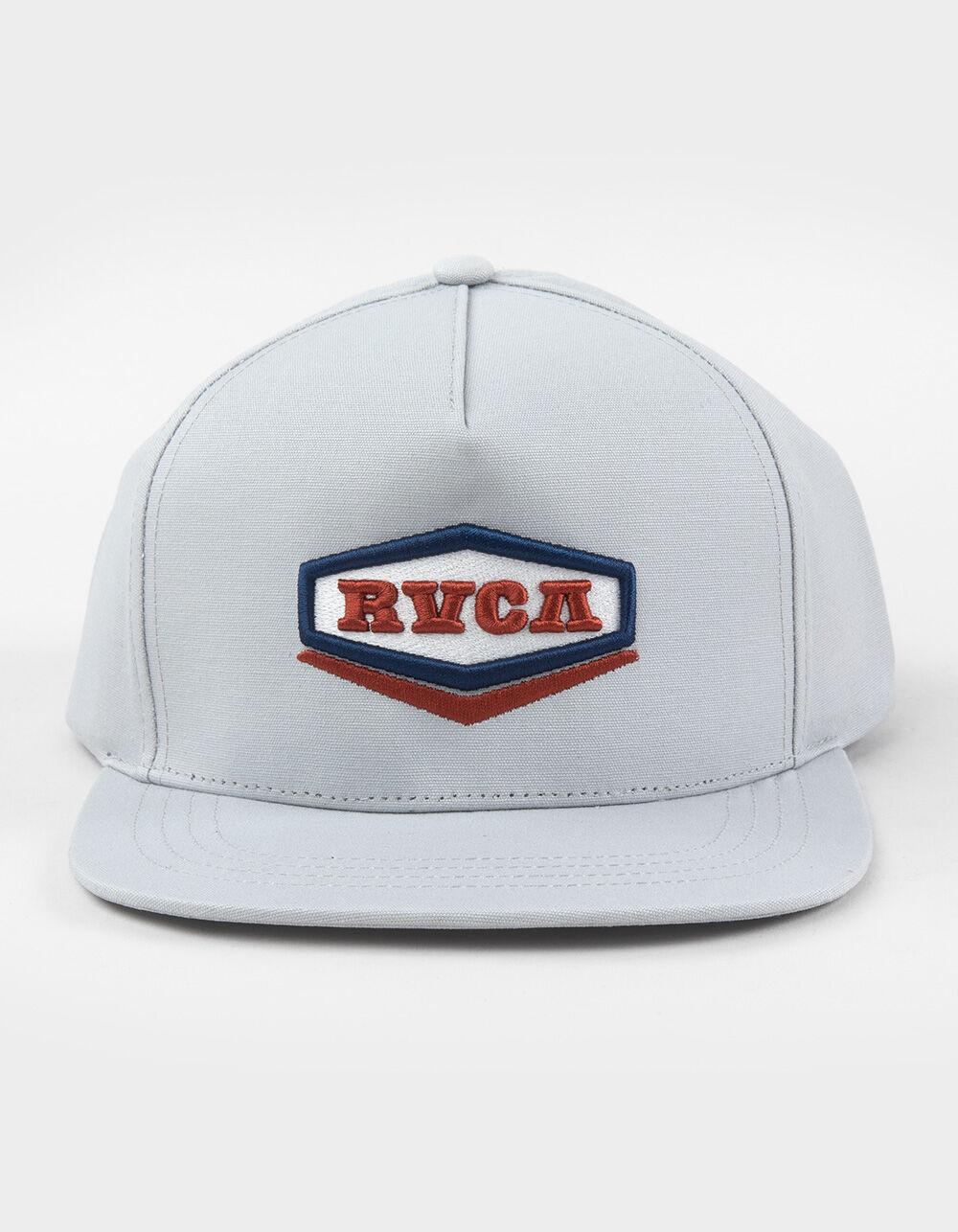 RVCA Hex Inc. Snapback Hat - LIGHT GRAY Product Image