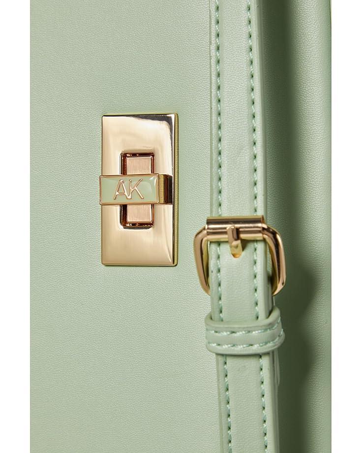 Minimal Satchel with Enamel Turnlock Product Image