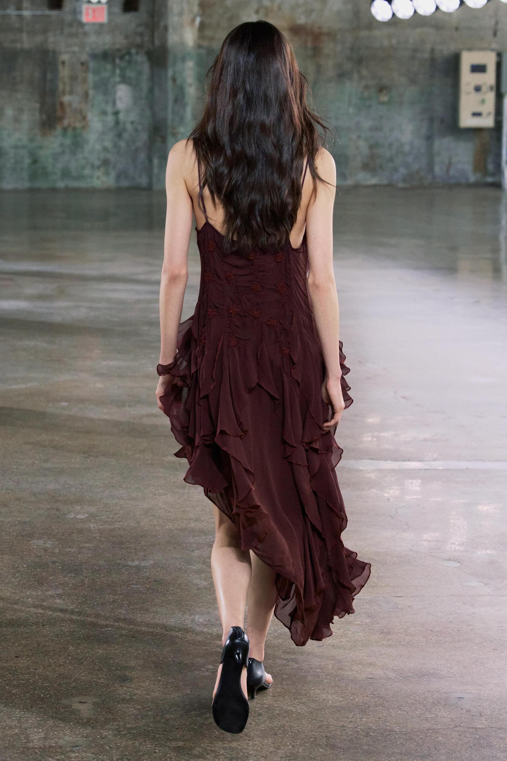 ZW COLLECTION EMBROIDERED ASYMMETRIC DRESS Product Image