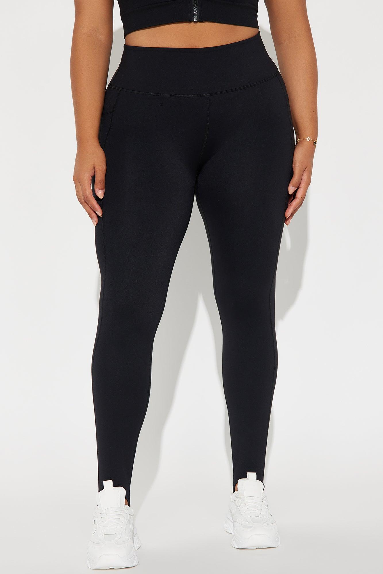 Cara Super Soft Active Stirrup Legging - Black Product Image