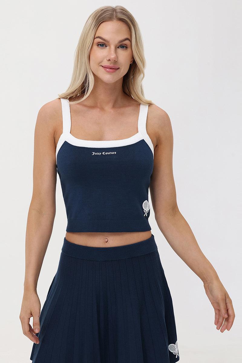 Juicy Tennis Sweater Tank Product Image