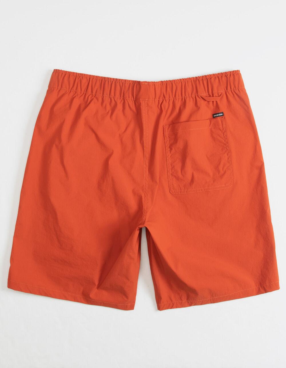 BRIXTON Steady Cinch Crossover Mens Utility Shorts - RED Product Image