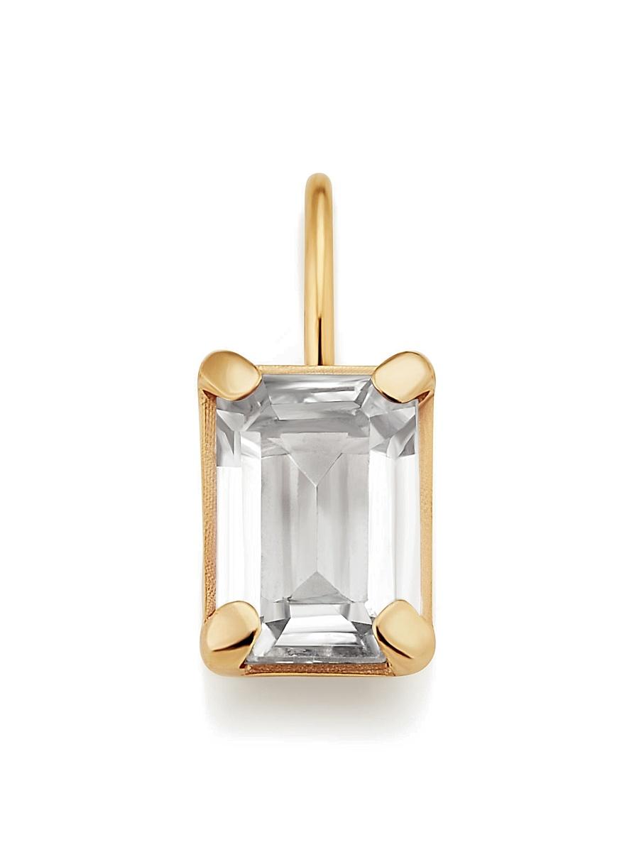 Womens 14k Yellow Gold Date Me Birthstone Pendant Charm Product Image