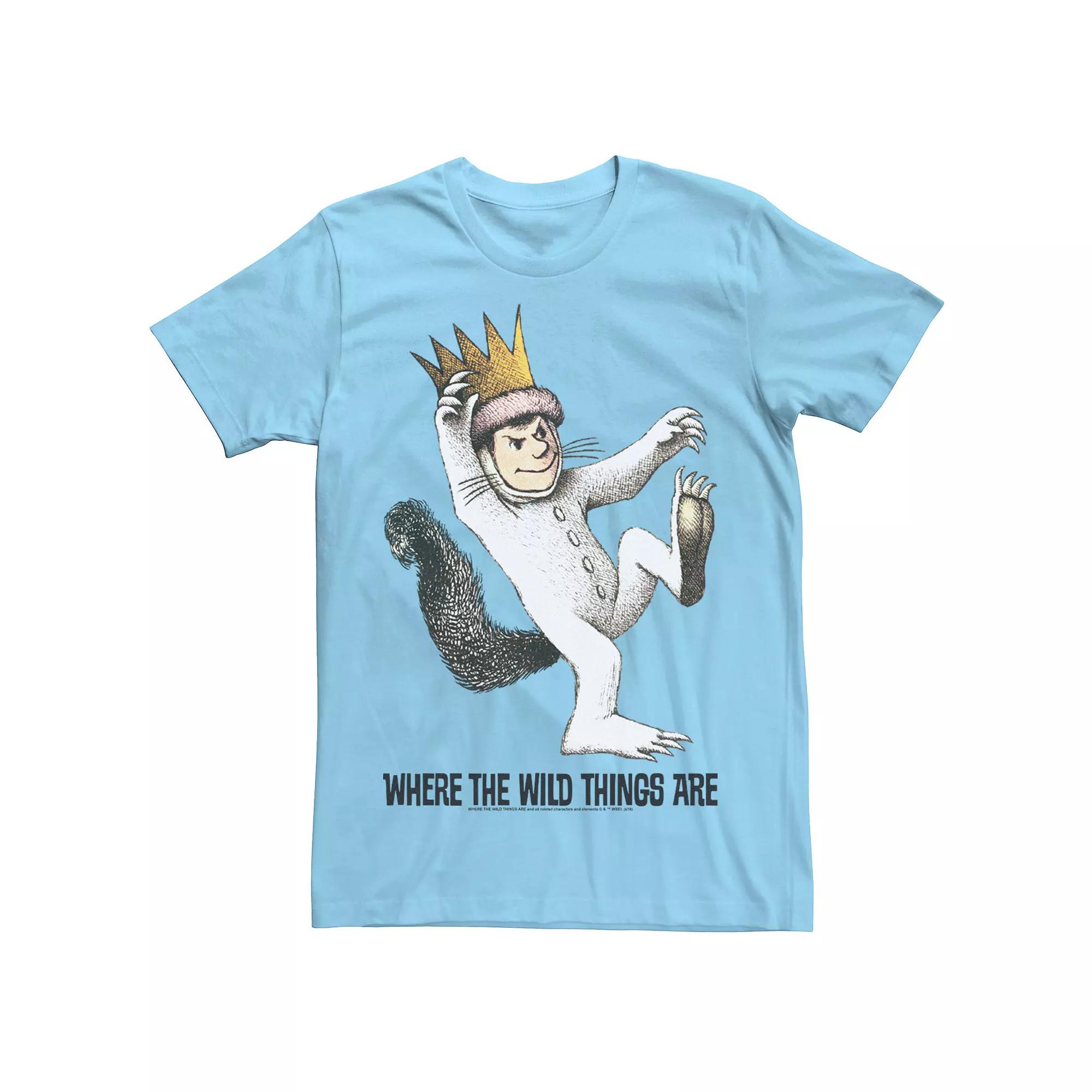 Men's Where The Wild Things Are Big Max Portrait Tee,  Product Image