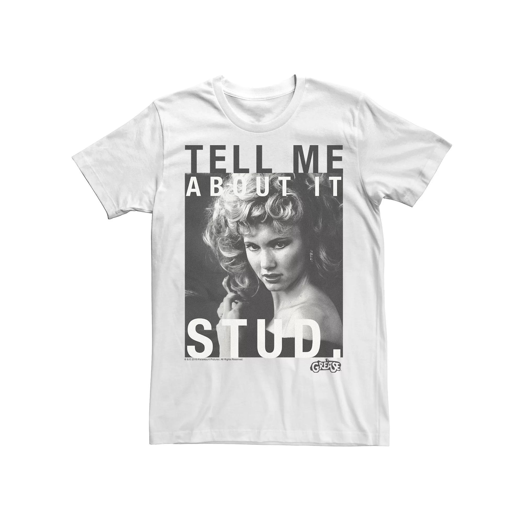 Men's Grease Tell Me About It Stud Sandra Poster Tee,  Product Image