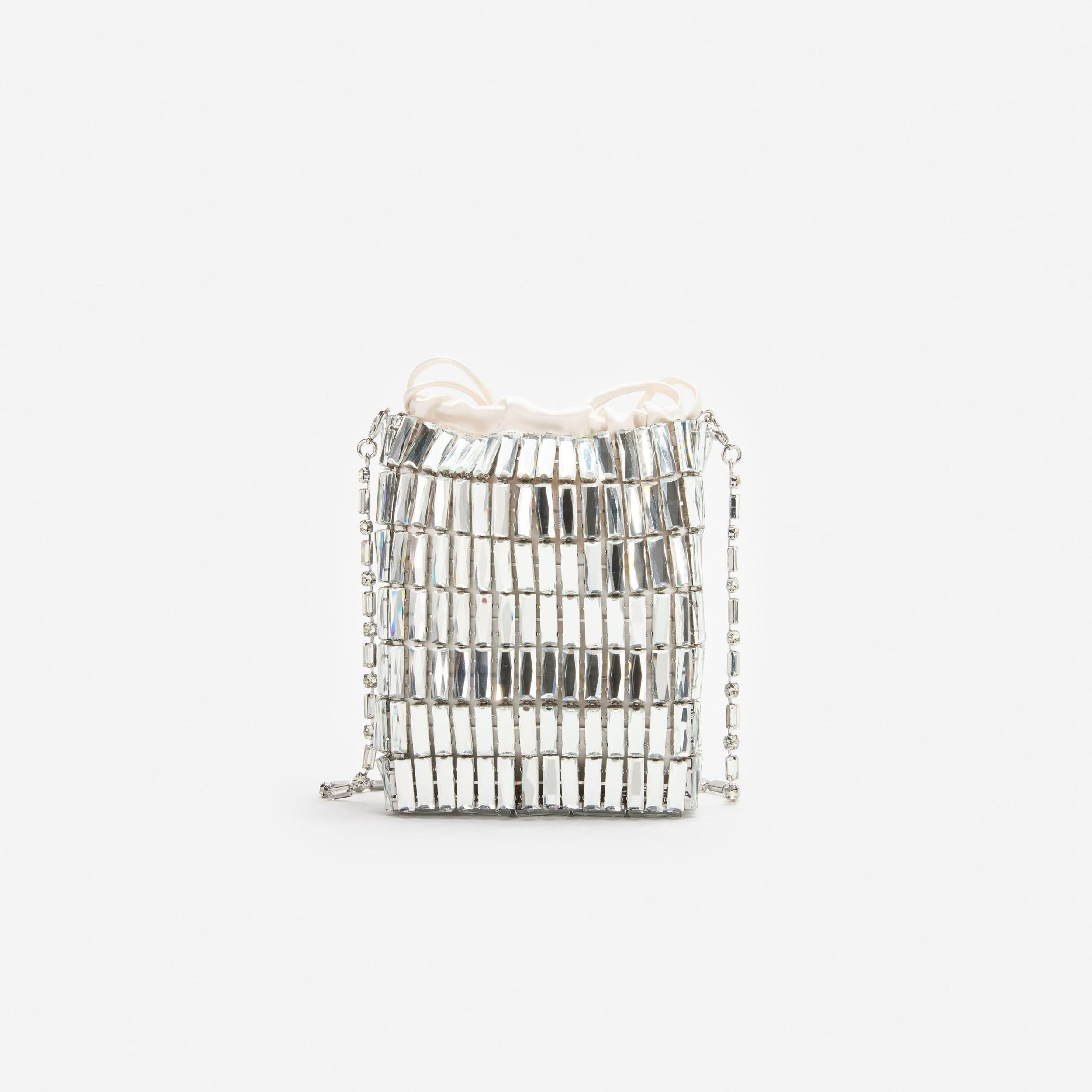 Silver Crystal Mini Bag Product Image