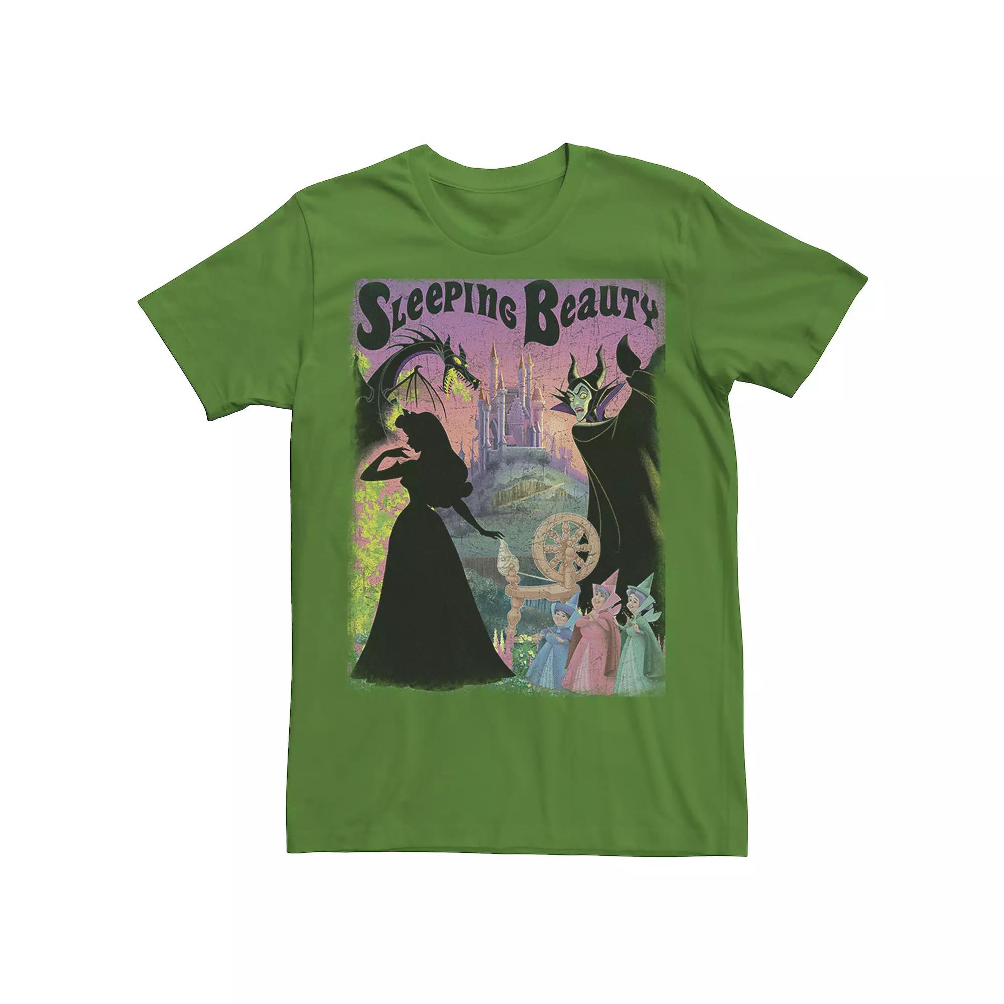 Disney's Sleeping Beauty Aurora Maleficent Men's Poster Tee,  Product Image