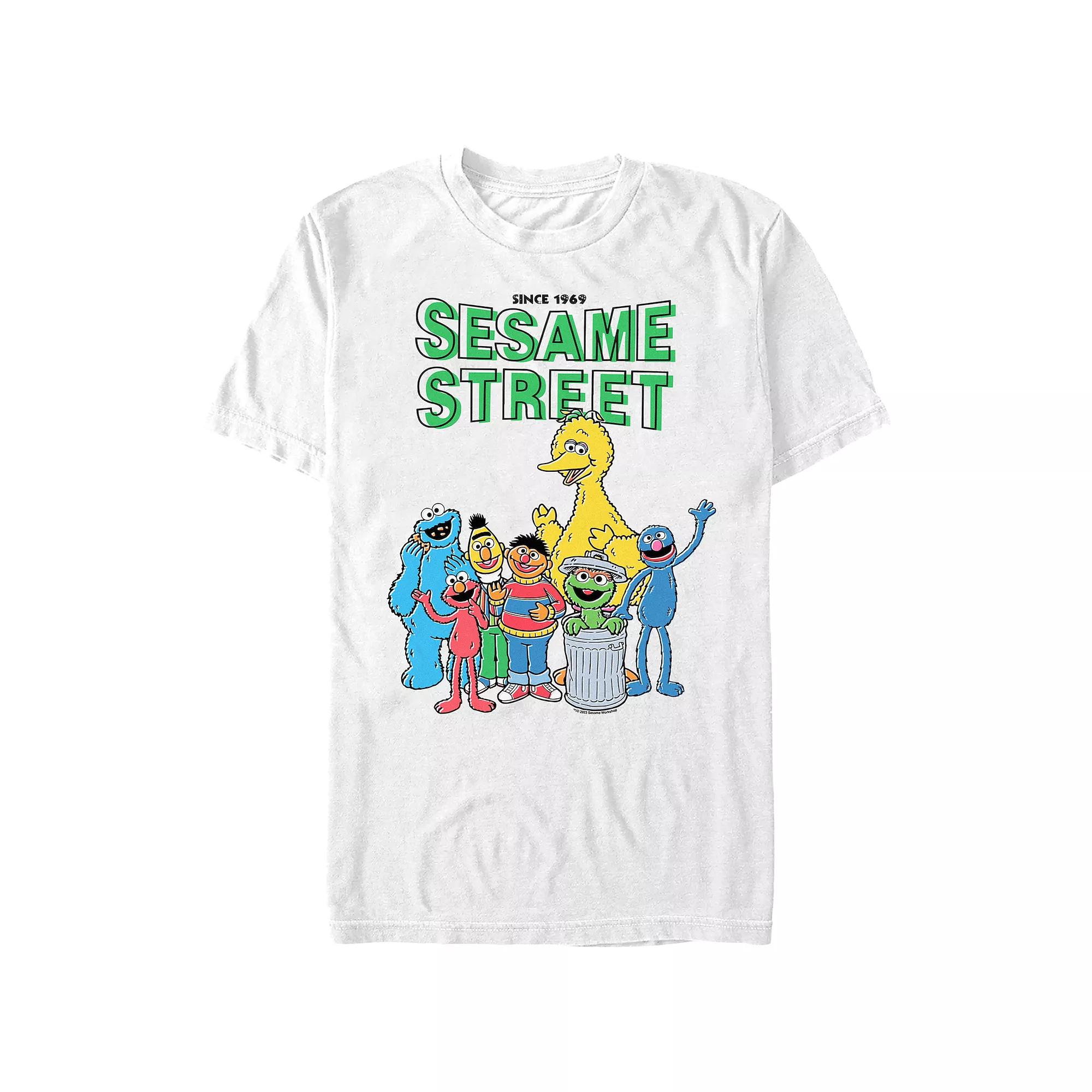 Men's Sesame Street Gang Since 1969 Graphic Tee,  Product Image