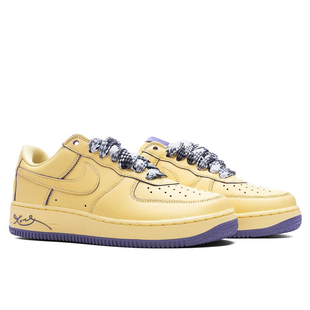 Kobe Bryant x Nike Air Force 1 Low Protro - Soft Yellow/Dusty Amethyst Male Product Image